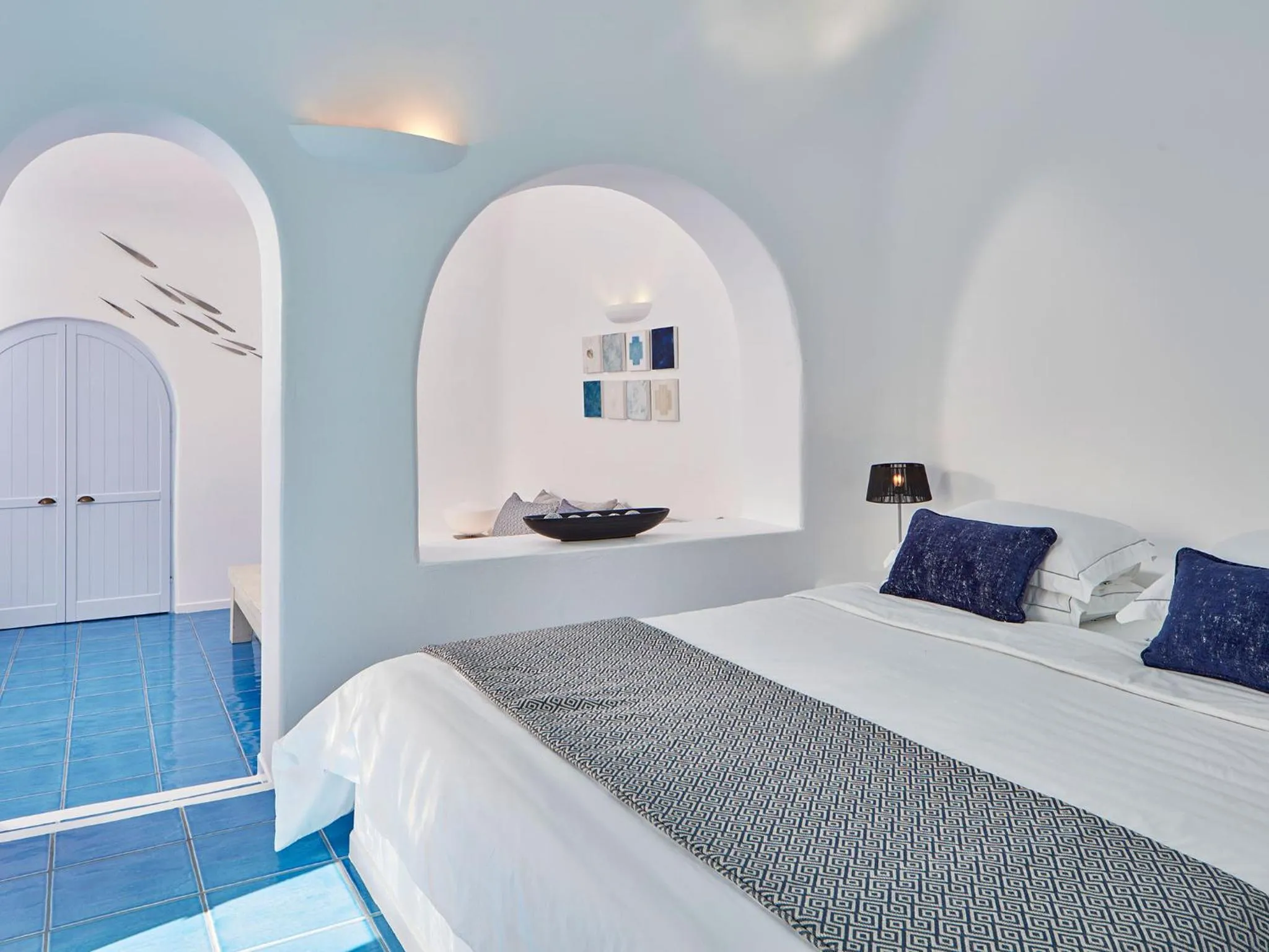 Bedroom, Bed in Astra Suites