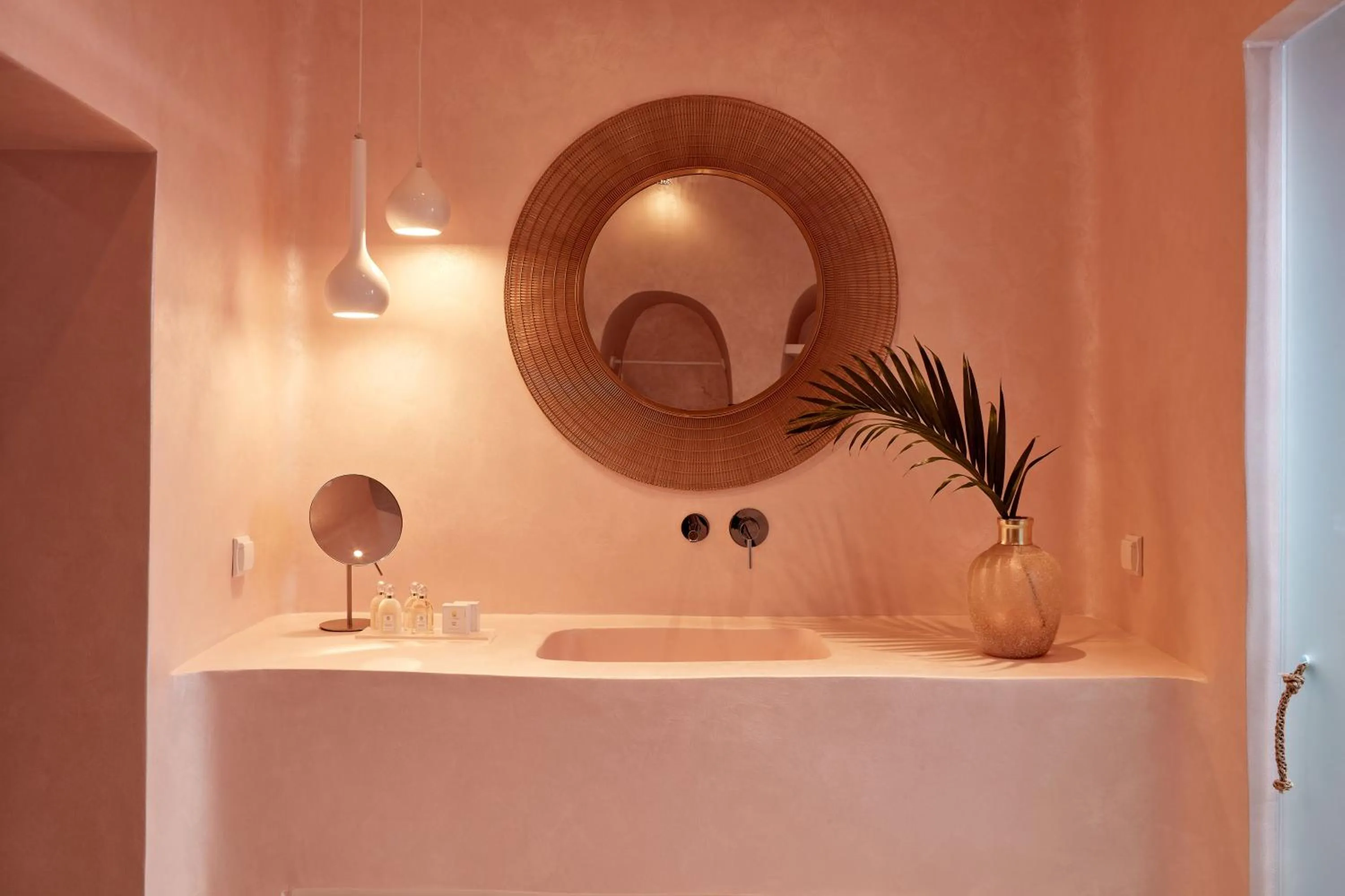 Bathroom in Astra Suites