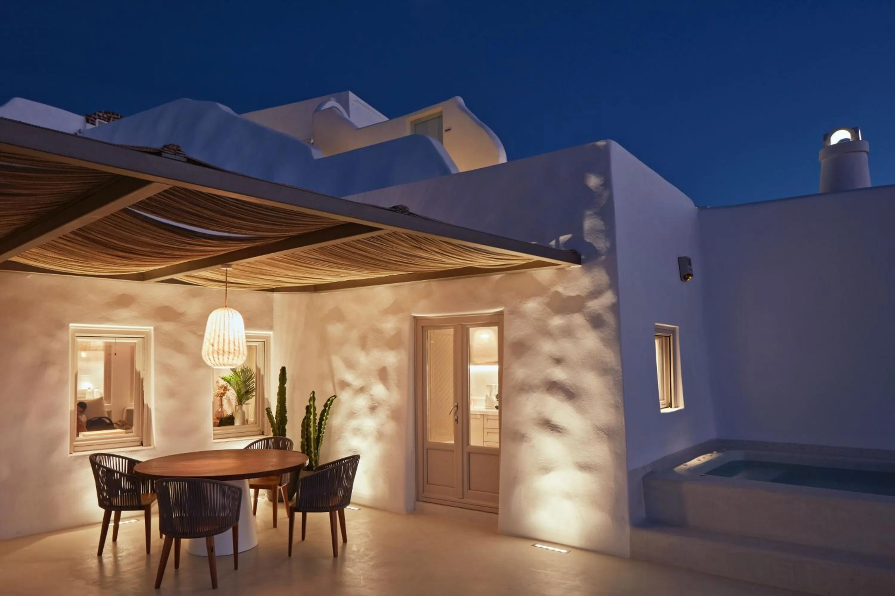 Patio in Astra Suites