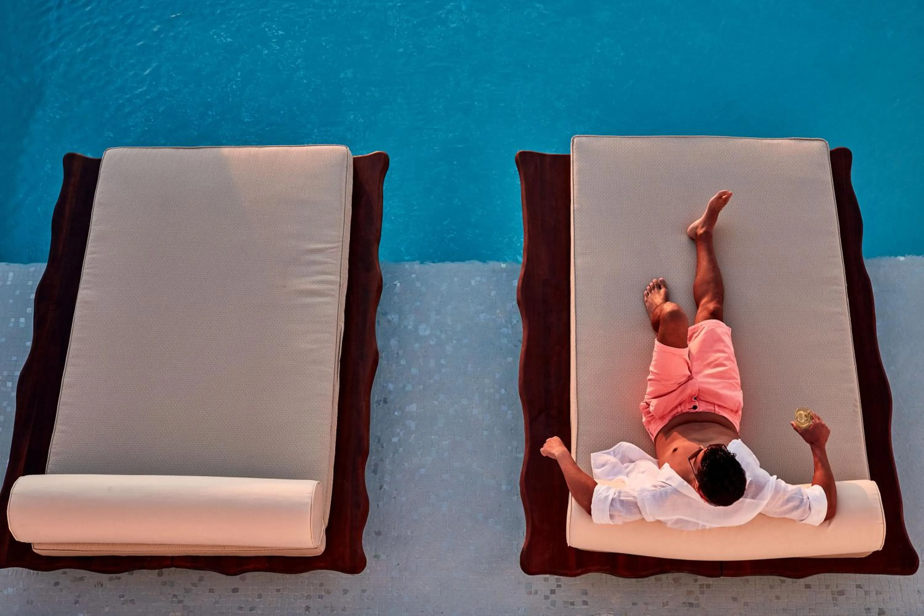 Swimming pool in Astra Suites