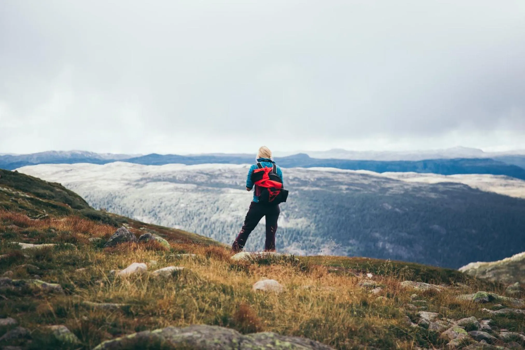 Hiking in Gaustablikk Fjellresort