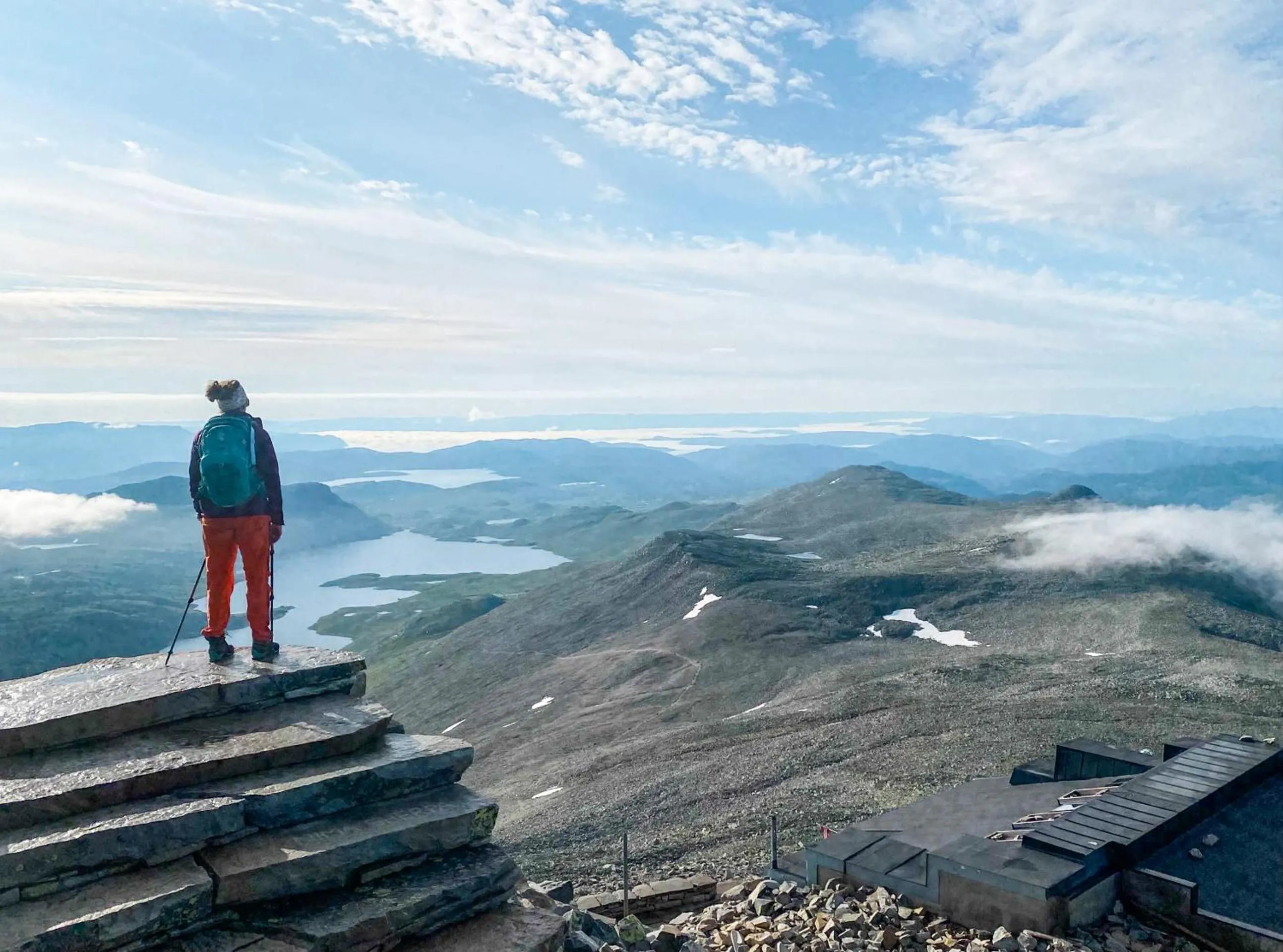 Hiking in Gaustablikk Fjellresort