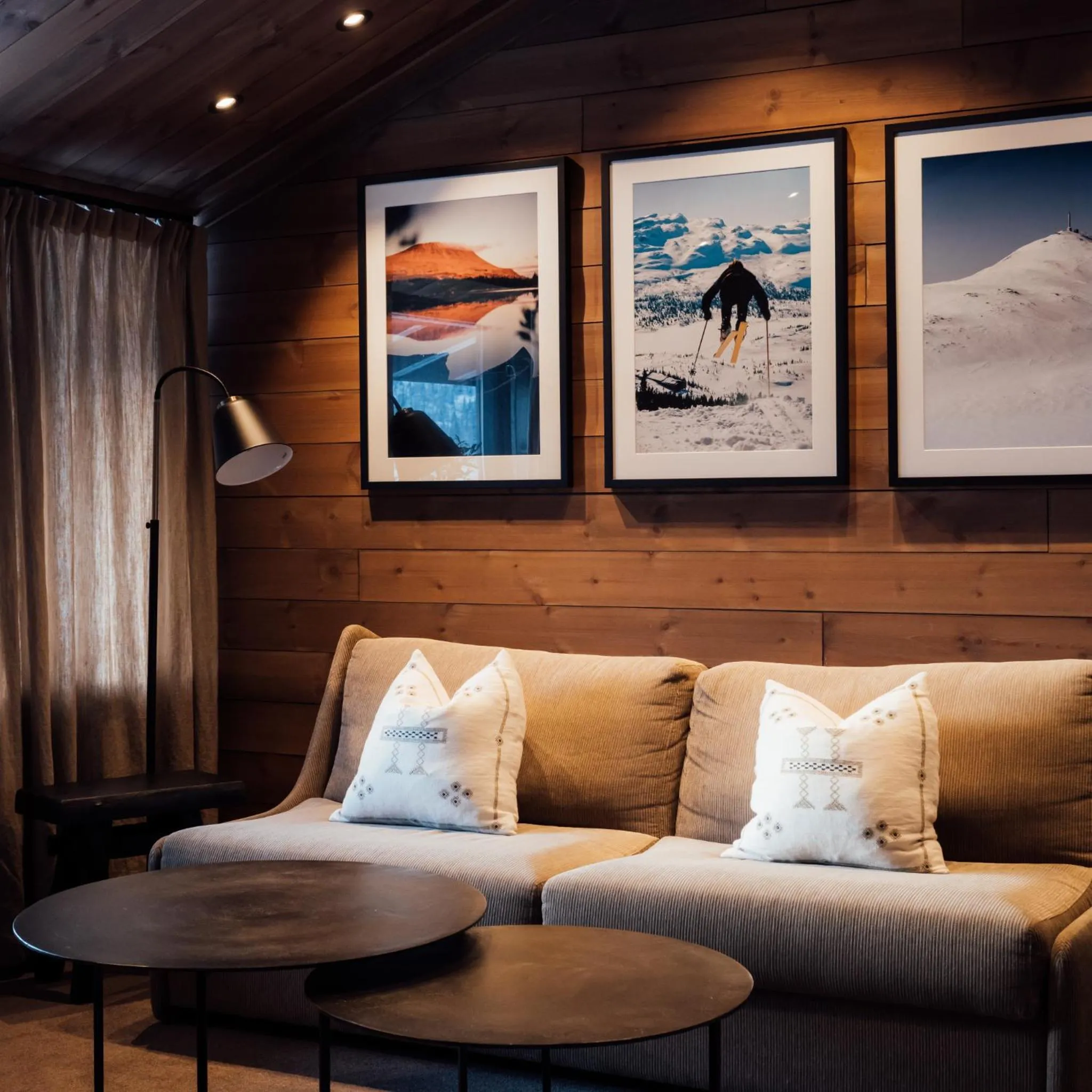 Living room in Gaustablikk Fjellresort