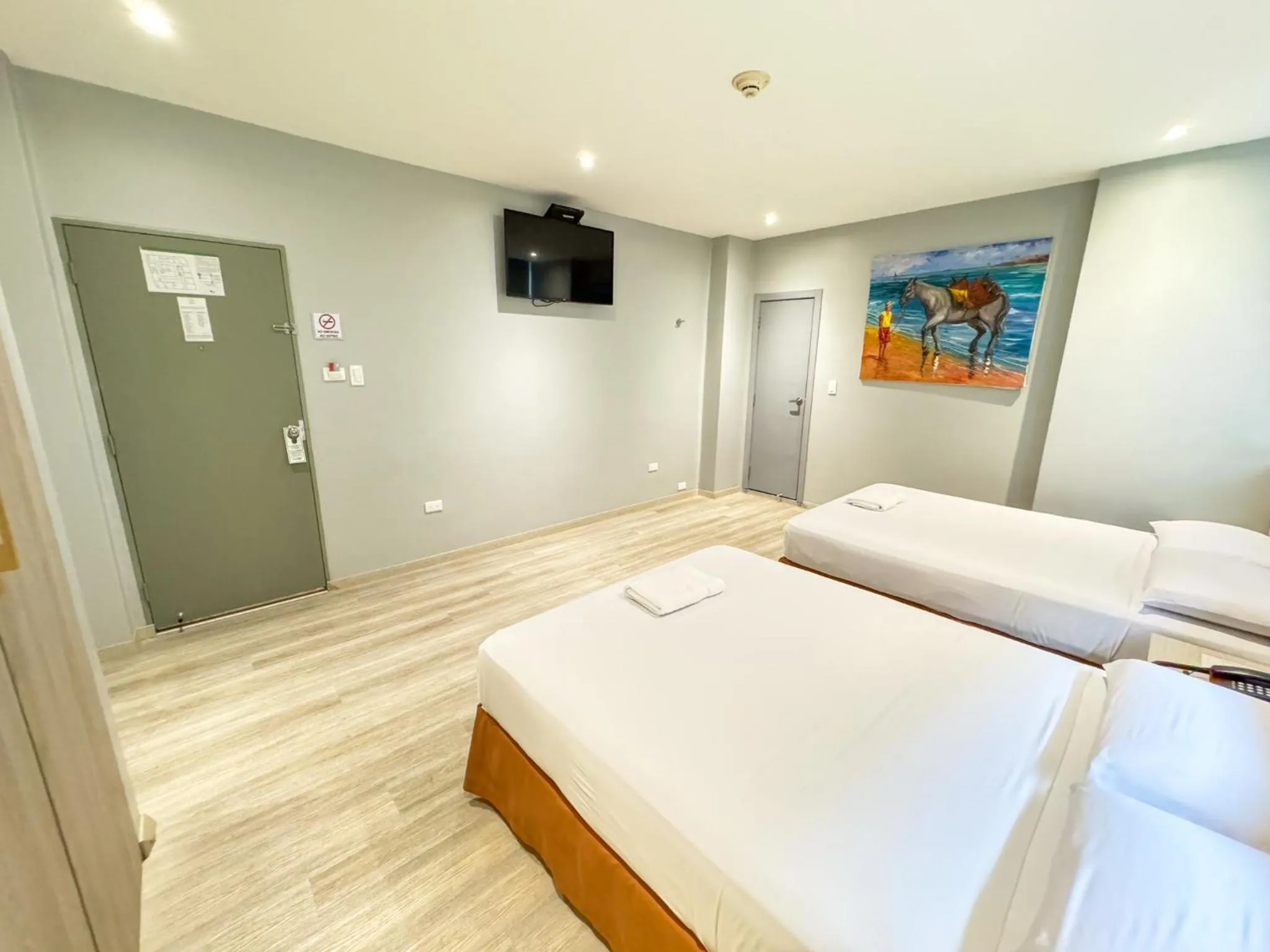 Bed in GH Sander Hotel