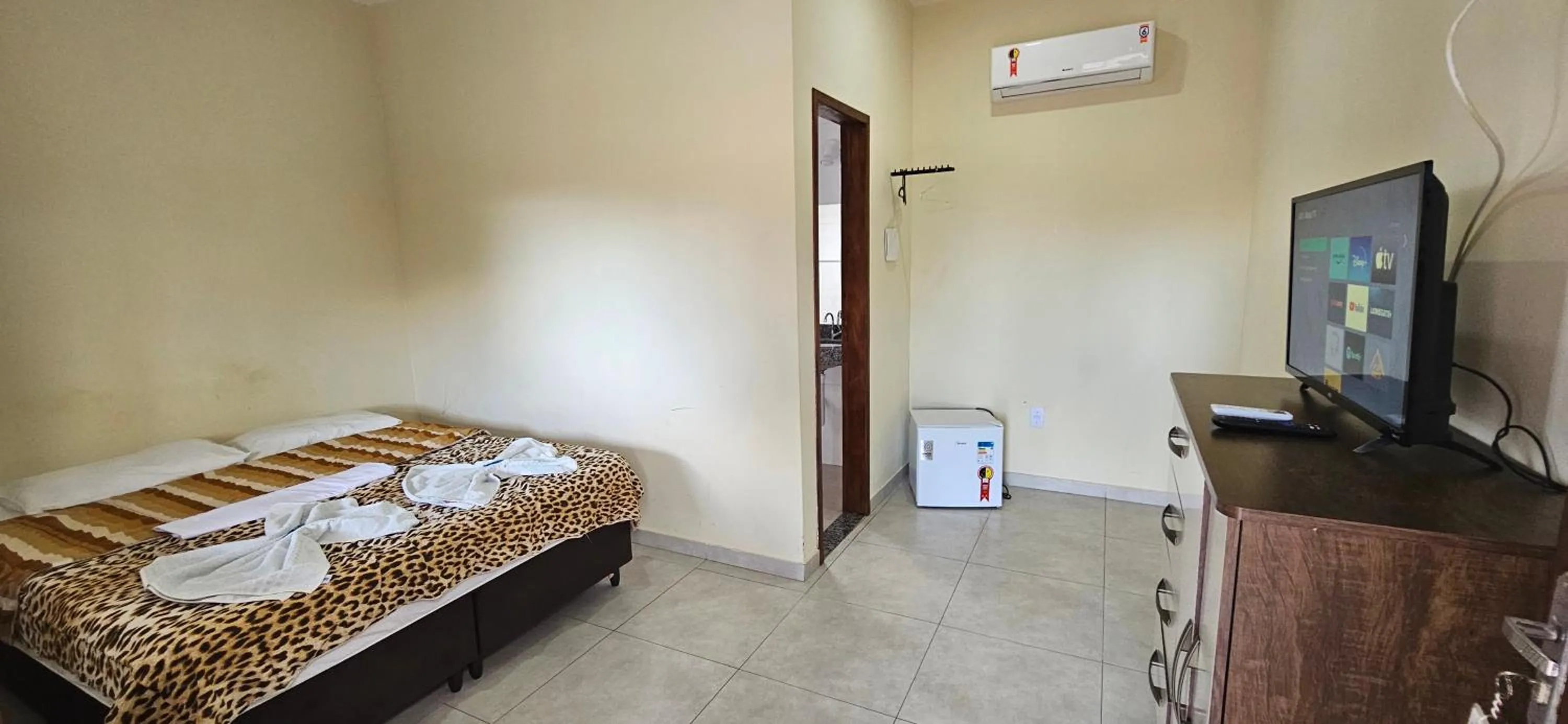 Bed in Pousada Viva Mar