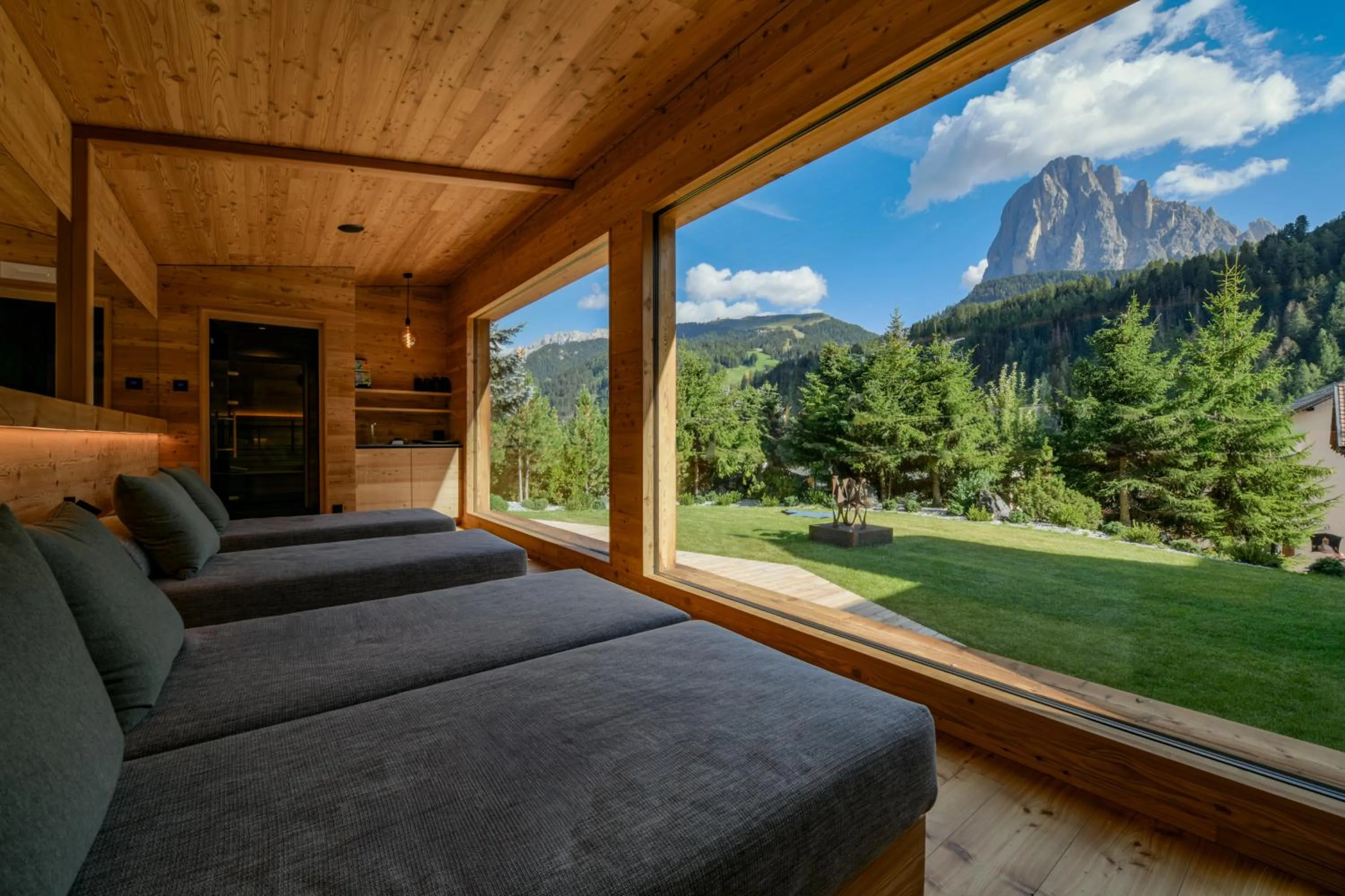 Sauna in Charme Hotel Uridl