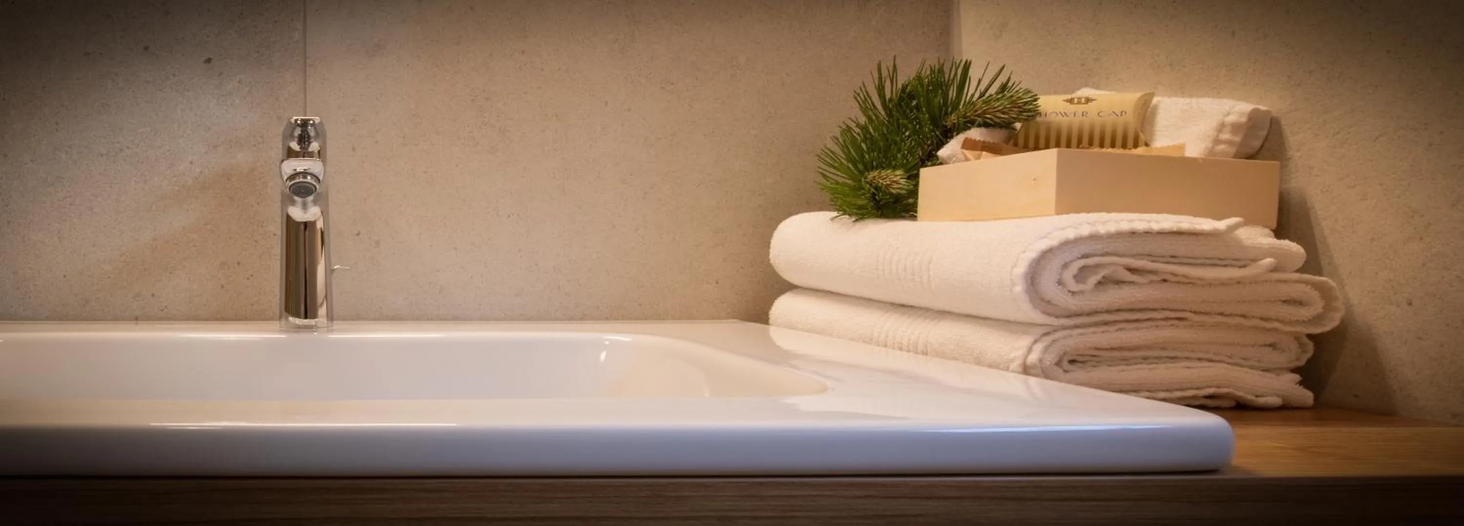 Bathroom in Charme Hotel Uridl