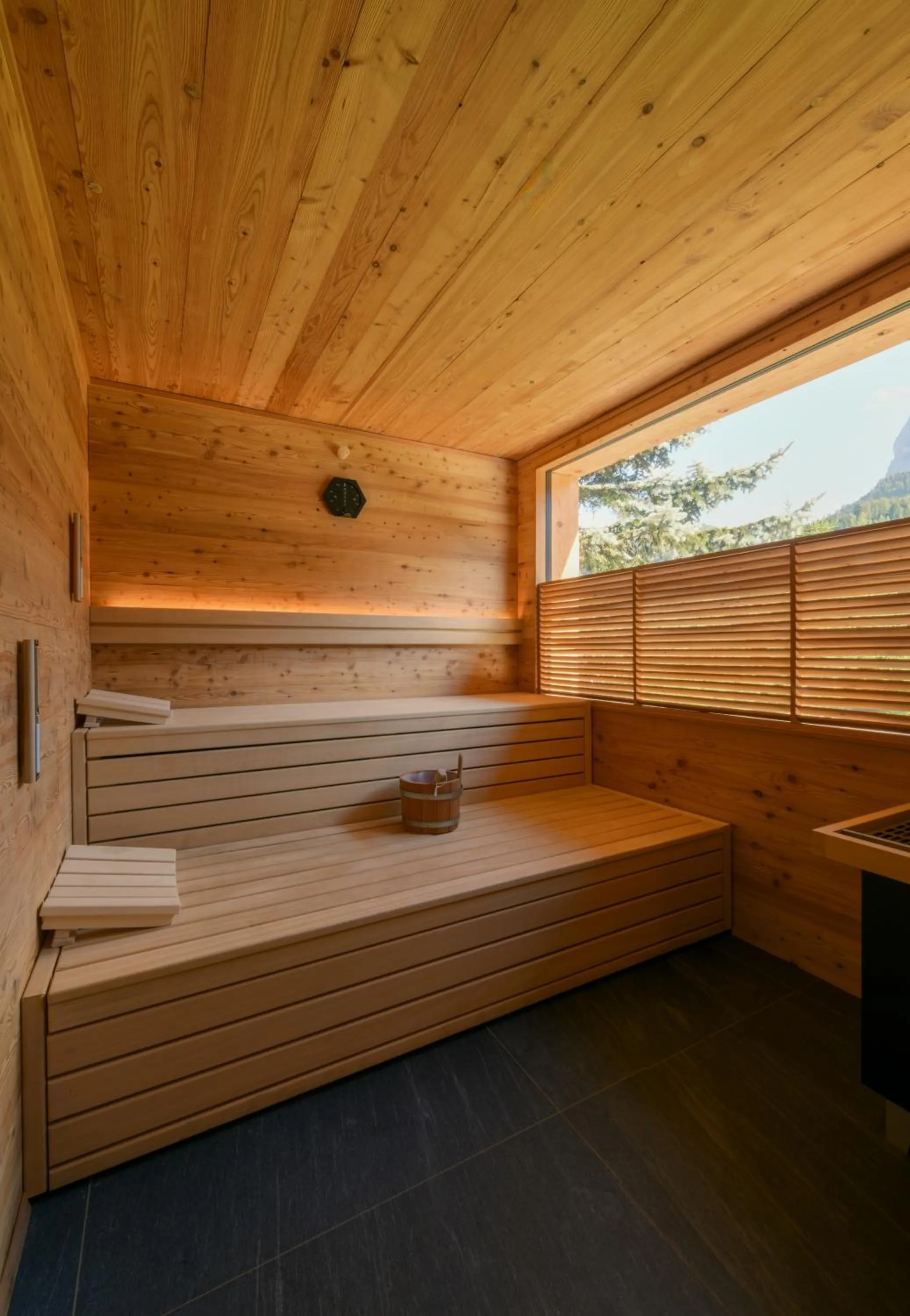 Sauna in Charme Hotel Uridl