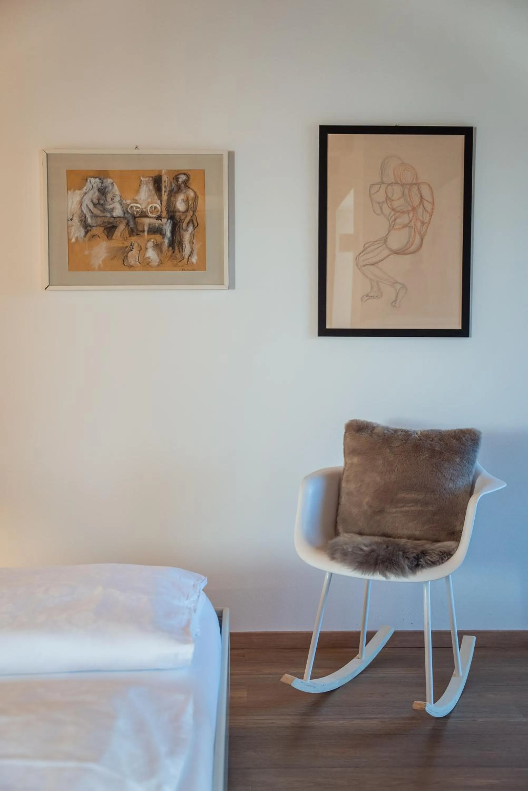 Bedroom, Bed in Charme Hotel Uridl