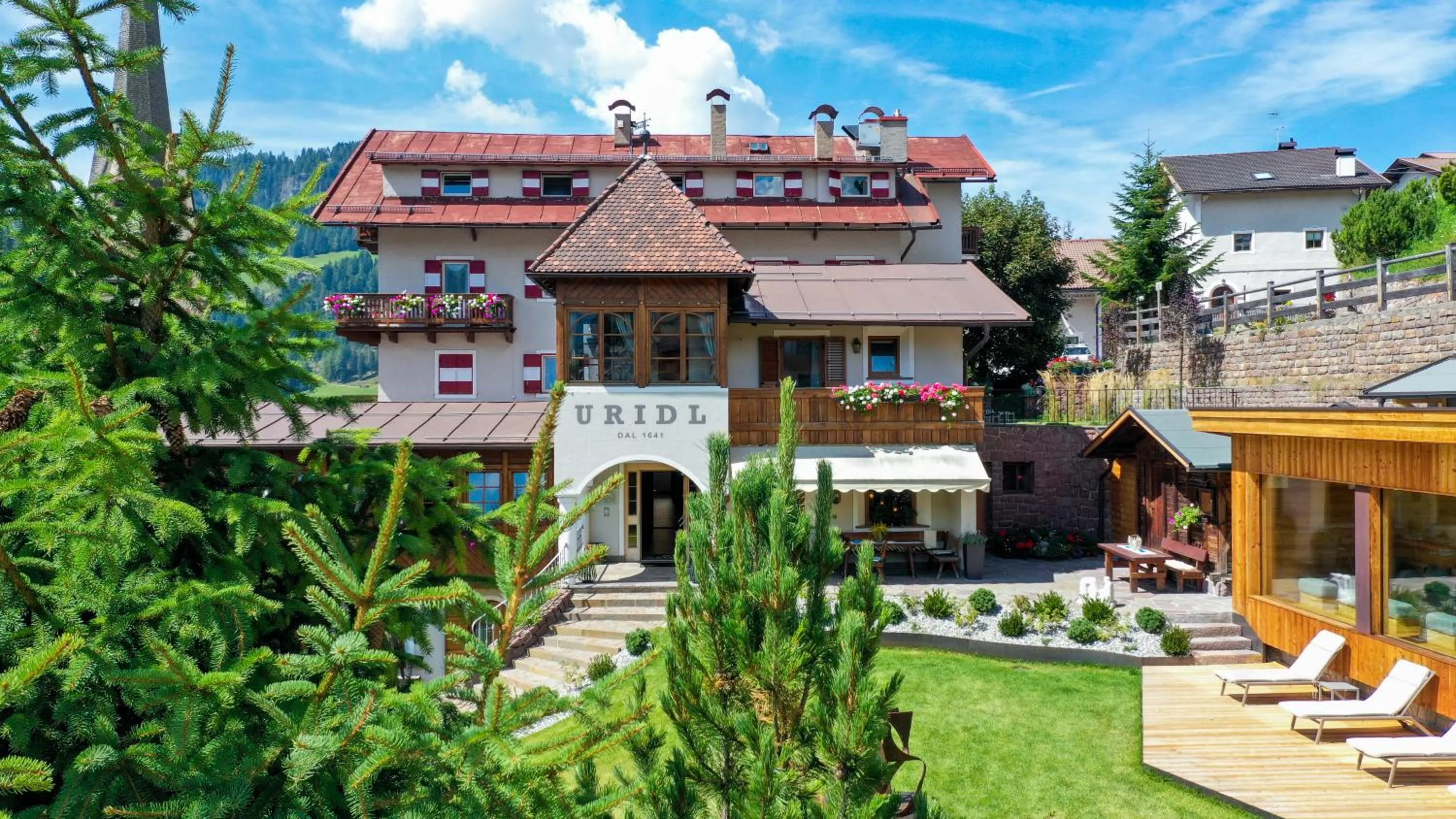 Property building in Charme Hotel Uridl