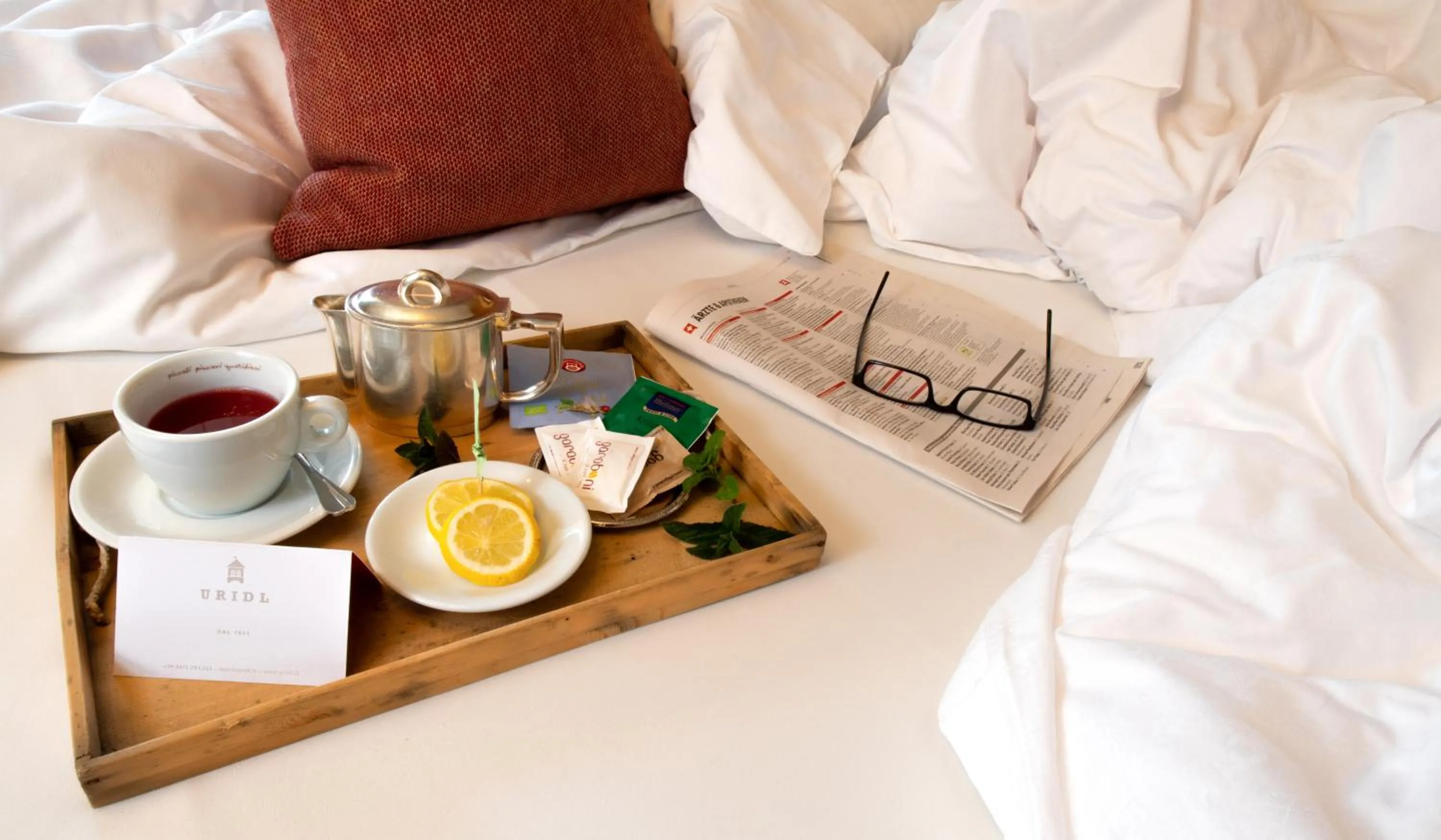 Bed in Charme Hotel Uridl