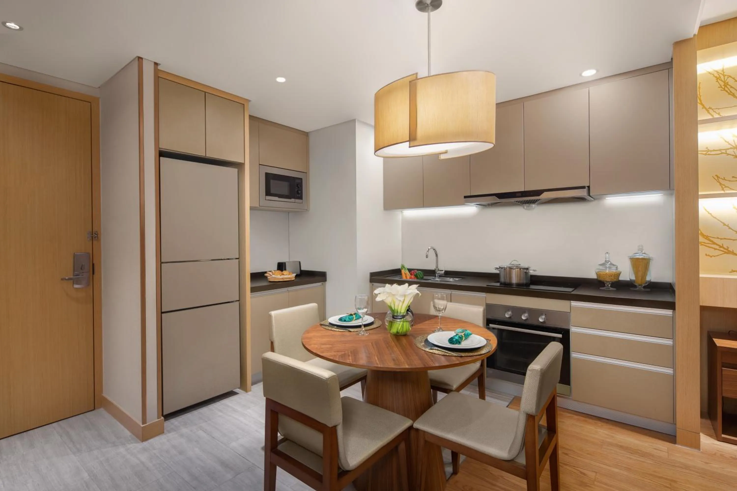 Kitchen or kitchenette in Somerset Baitang Suzhou