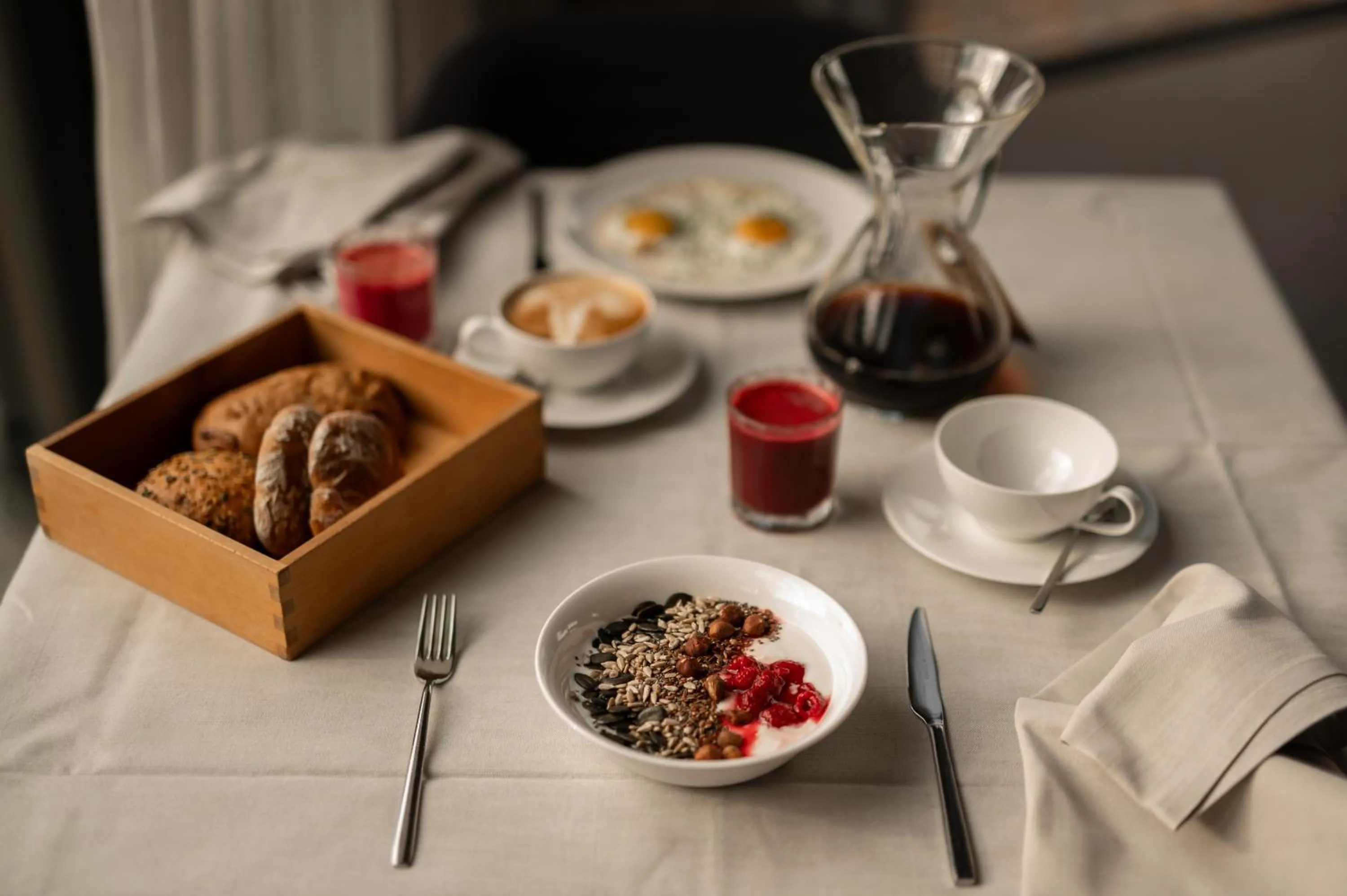 Breakfast in Hotel Muchele