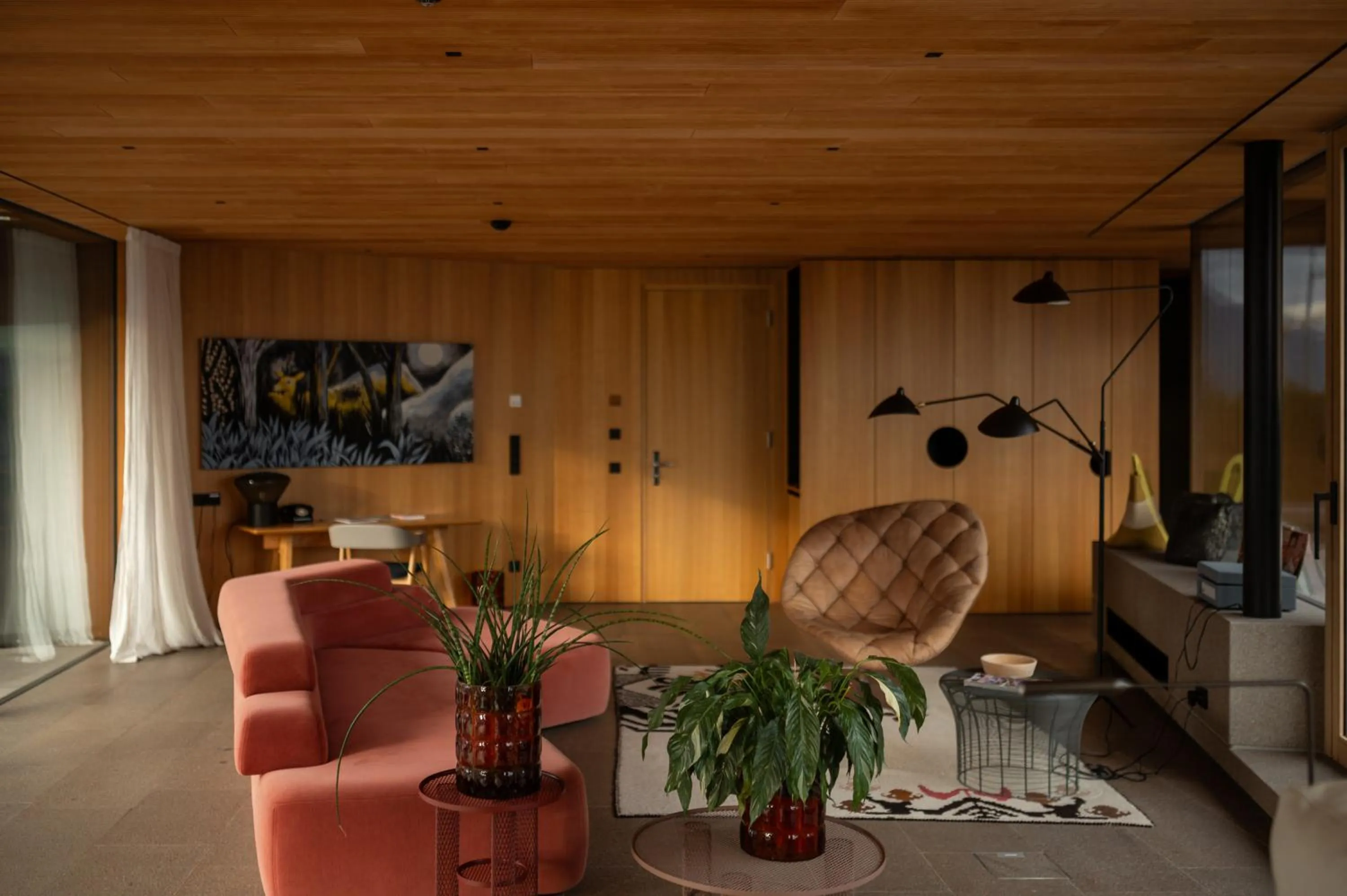 Living room in Hotel Muchele