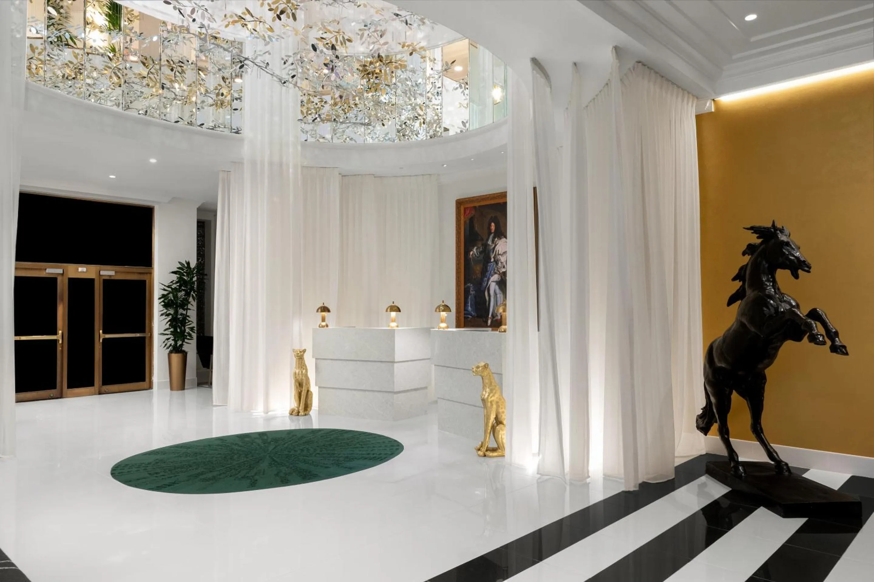 Lobby or reception in The Admiral, Downtown Historic District