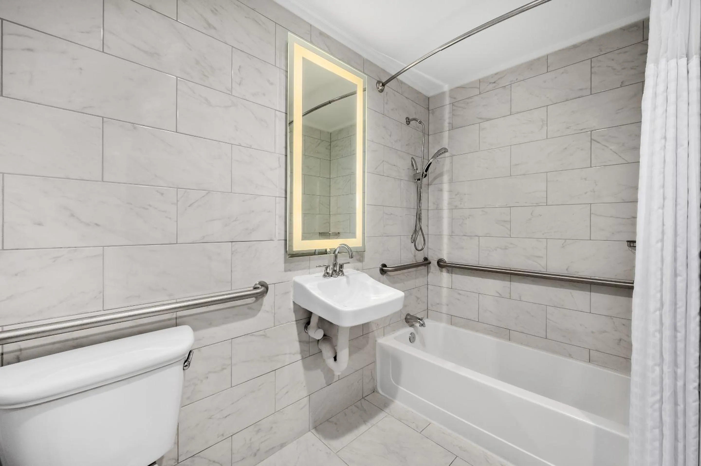 Public Bath in The Admiral, Downtown Historic District