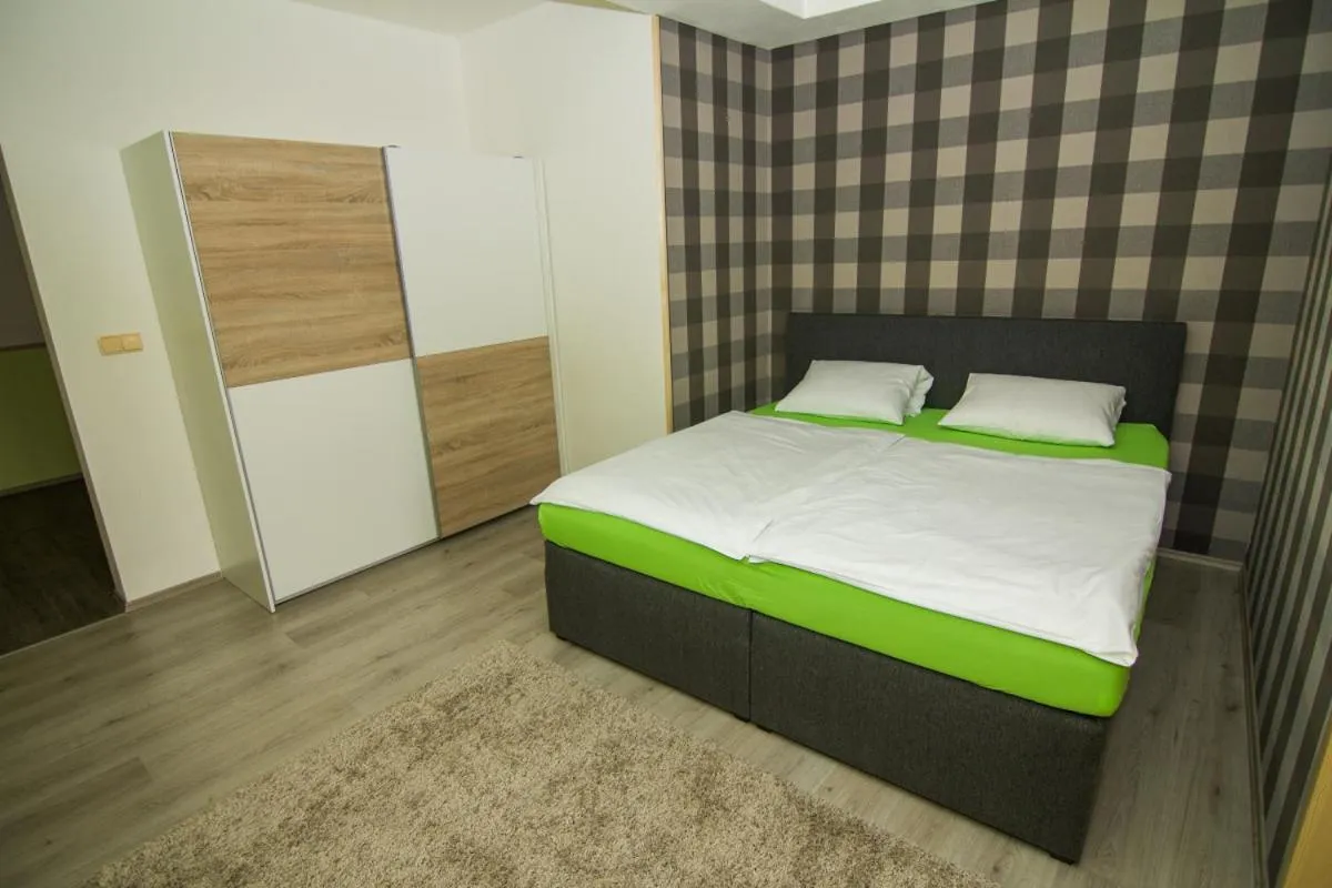 Decorative detail, Bed in Hotel Sokolský Dům