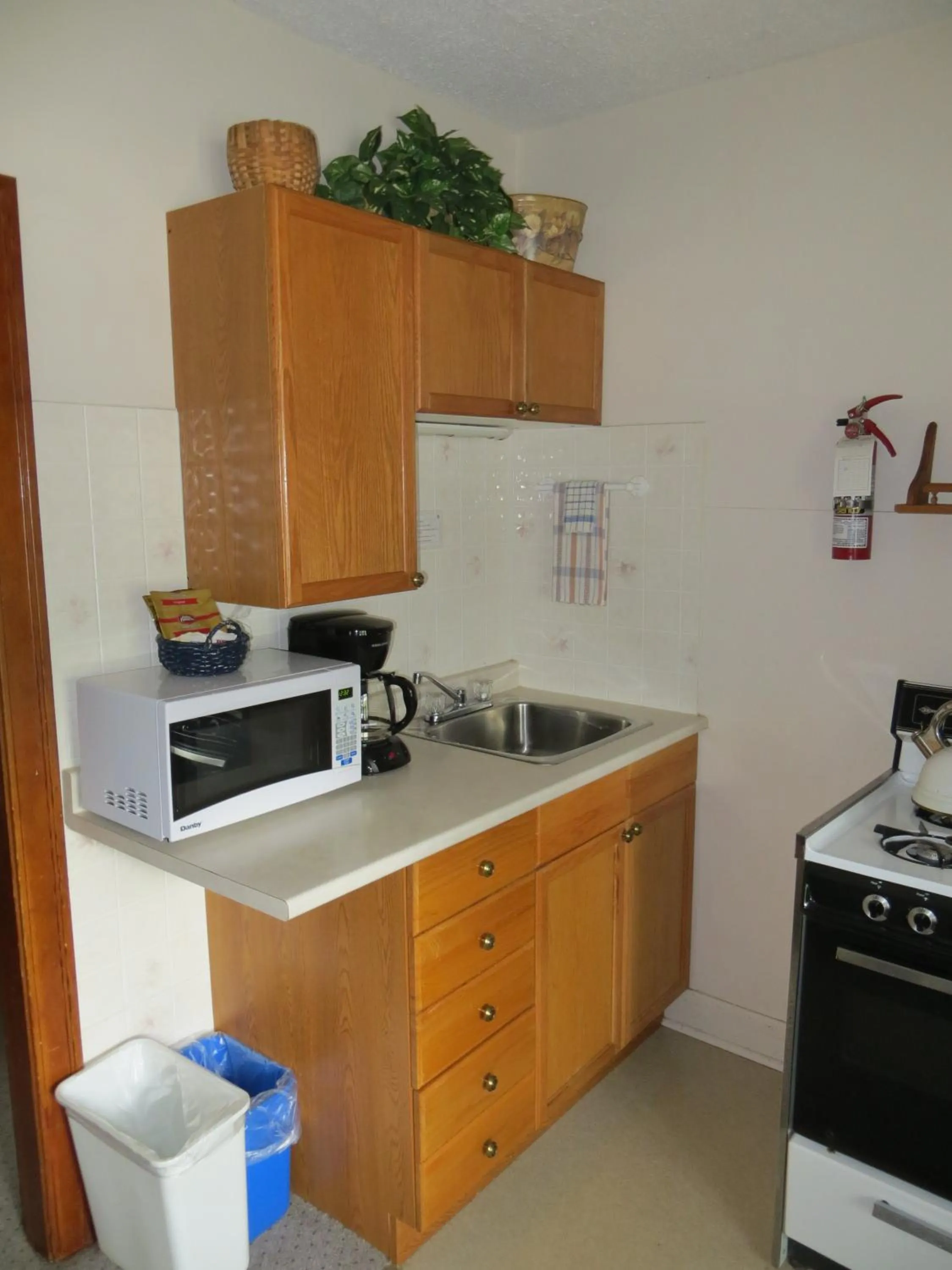 Kitchen or kitchenette in Crandell Mountain Lodge