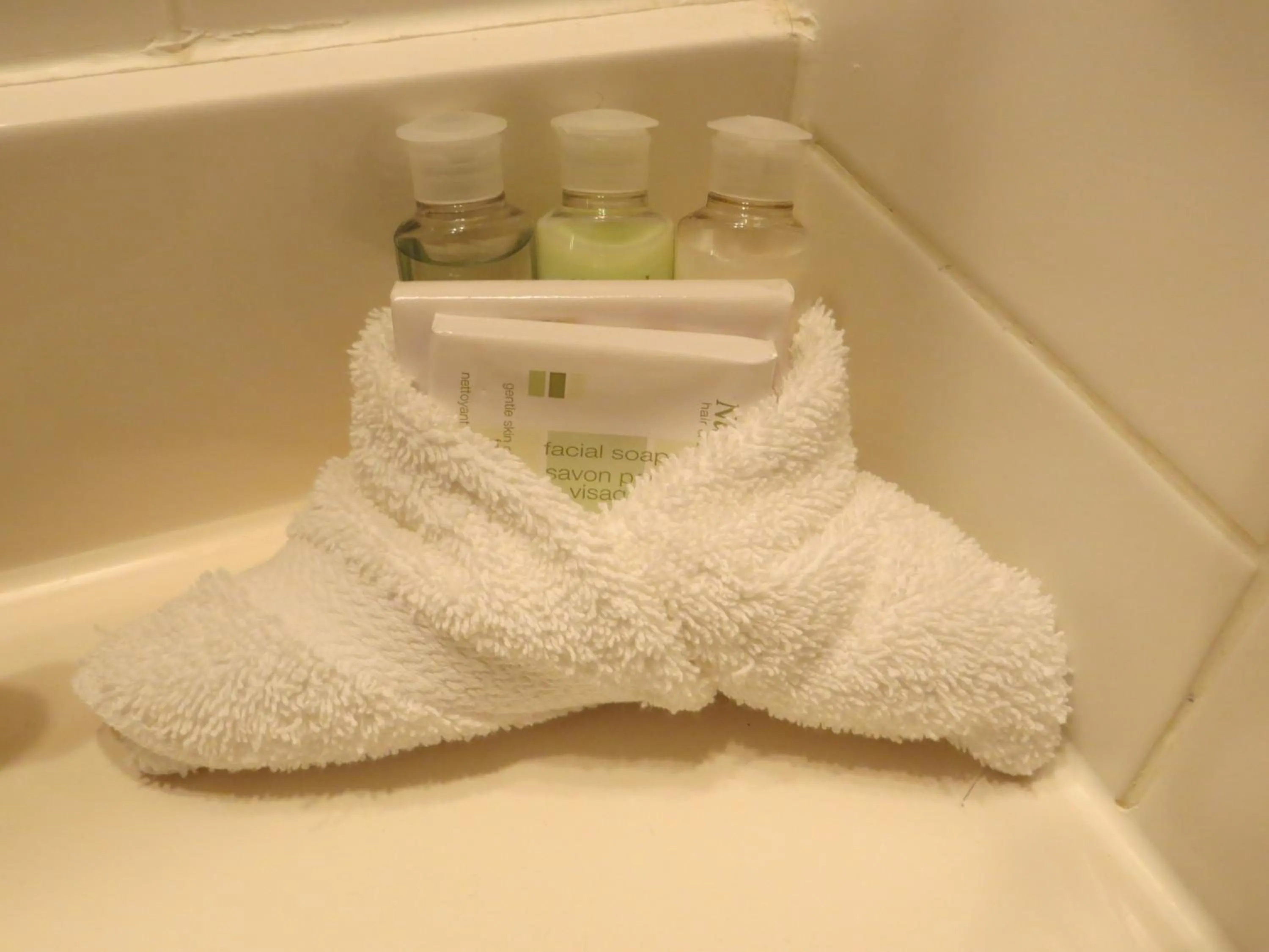 Bathroom in Crandell Mountain Lodge