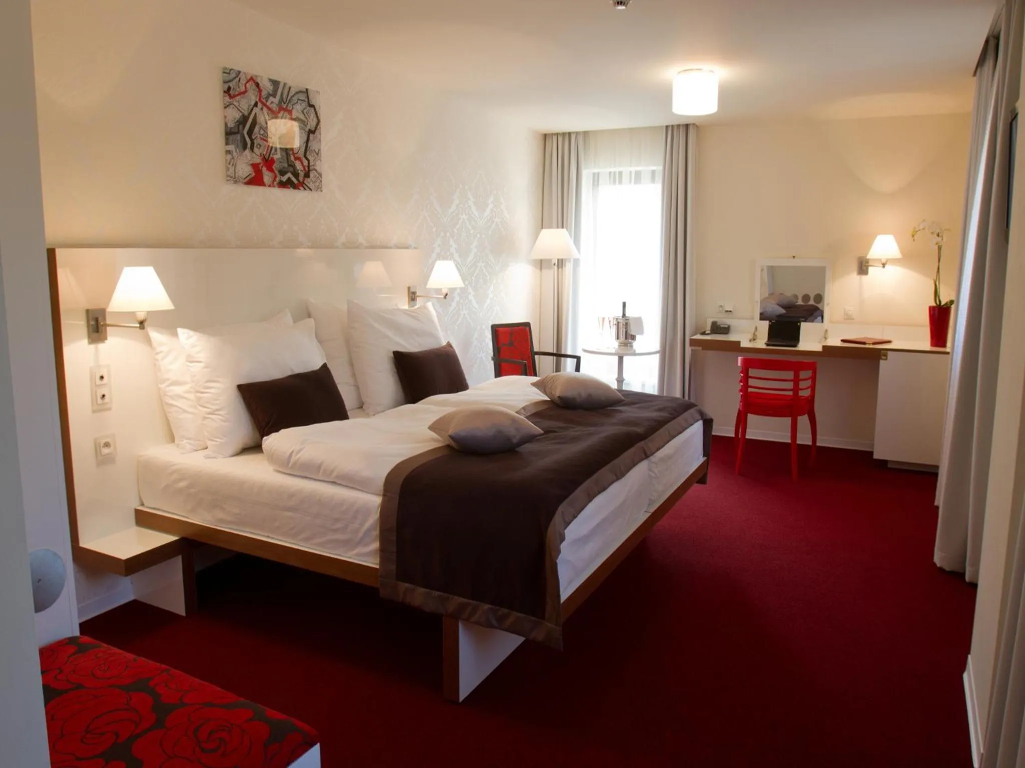 Bed in EA Hotel Tereziánský dvůr