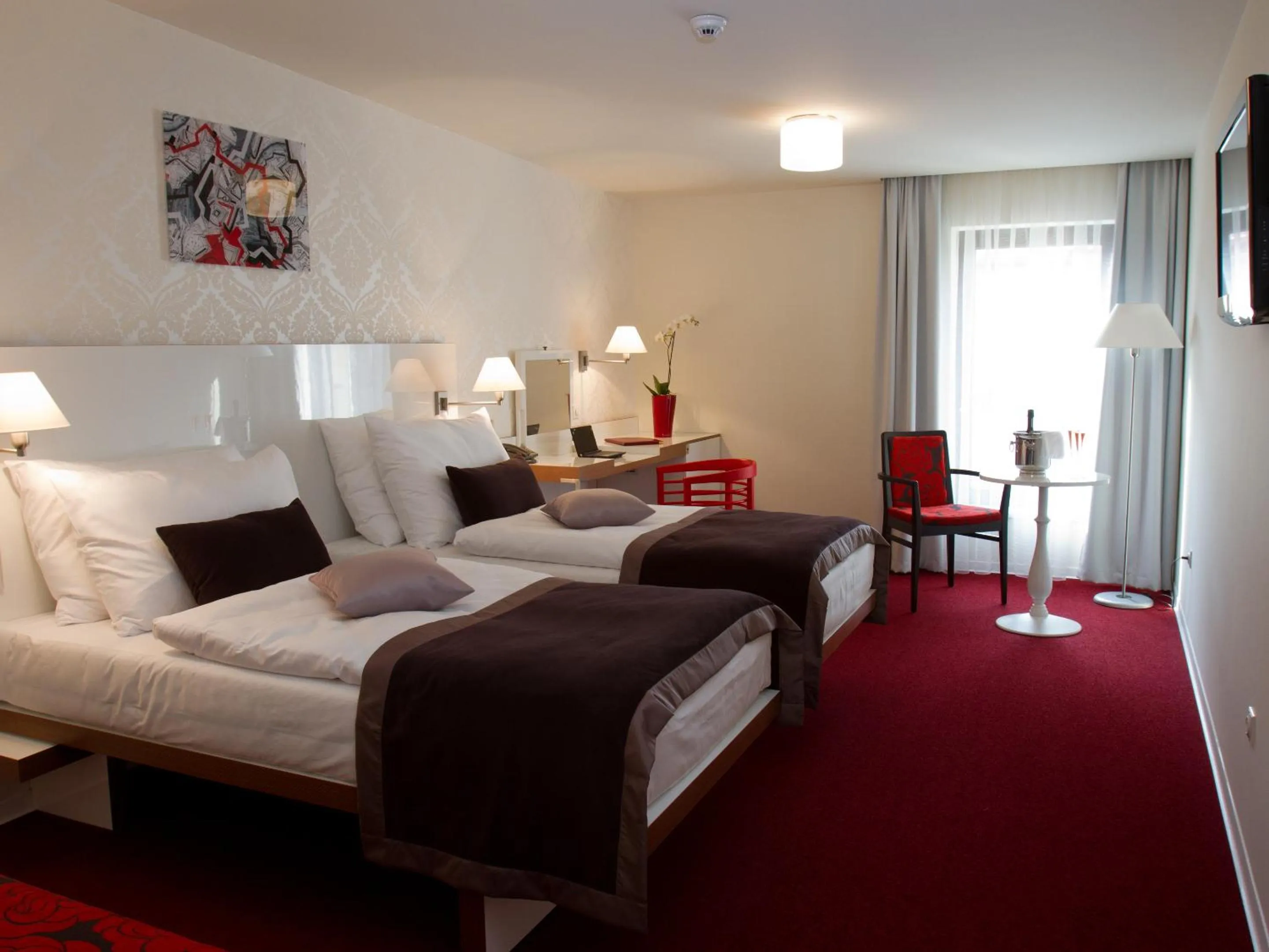 Bed in EA Hotel Tereziánský dvůr