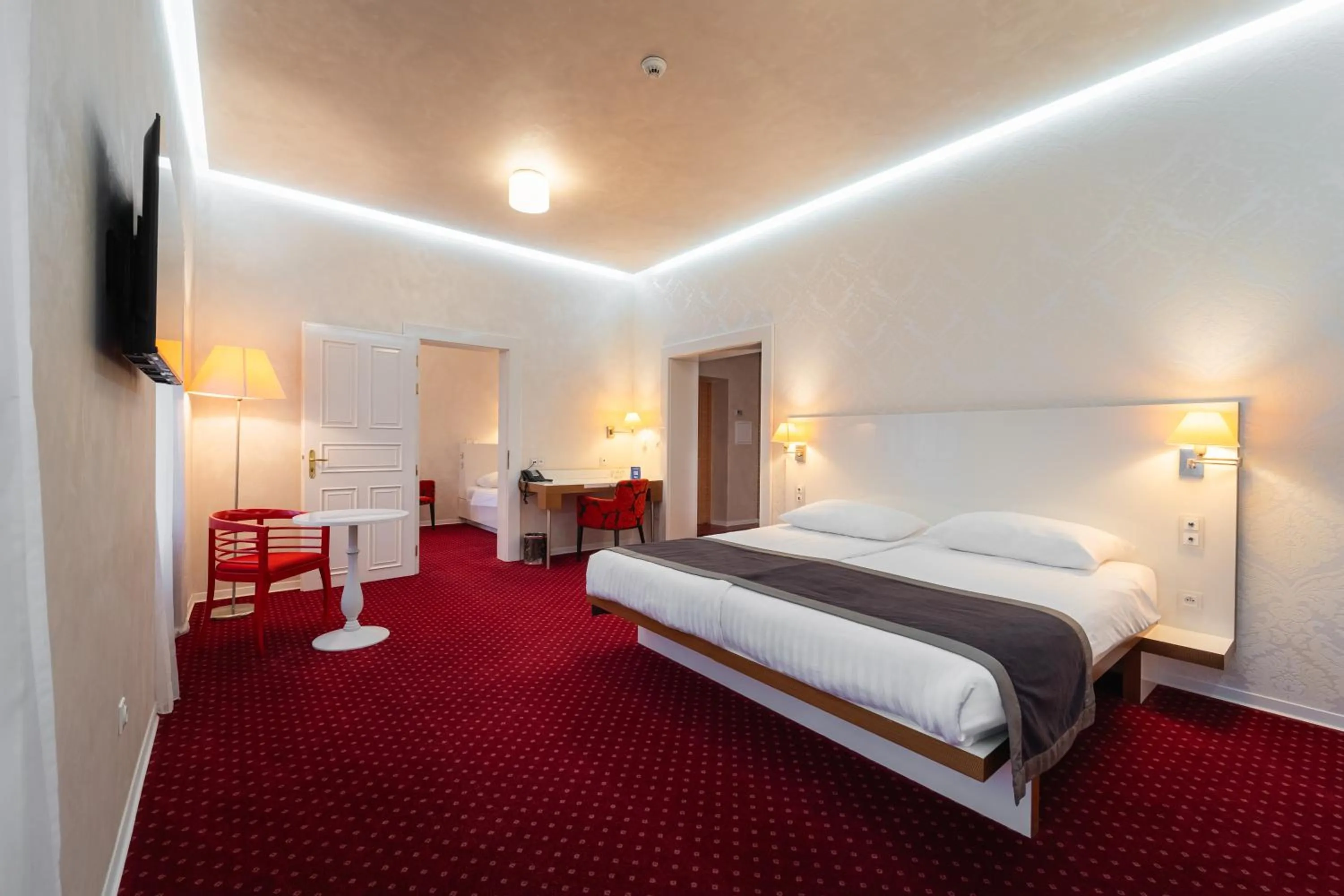 Bed in EA Hotel Tereziánský dvůr