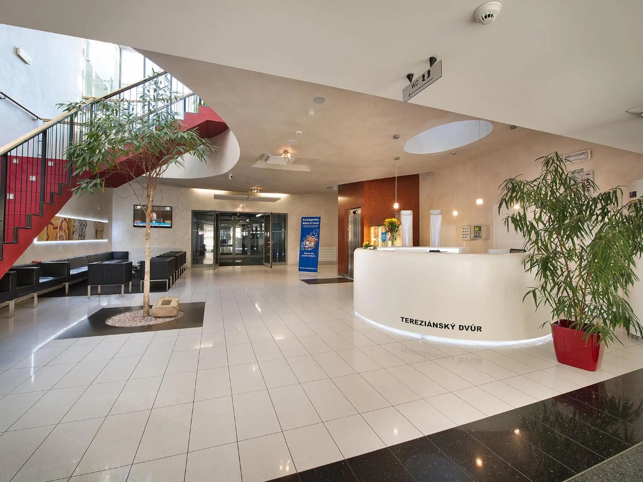 Lobby or reception in EA Hotel Tereziánský dvůr