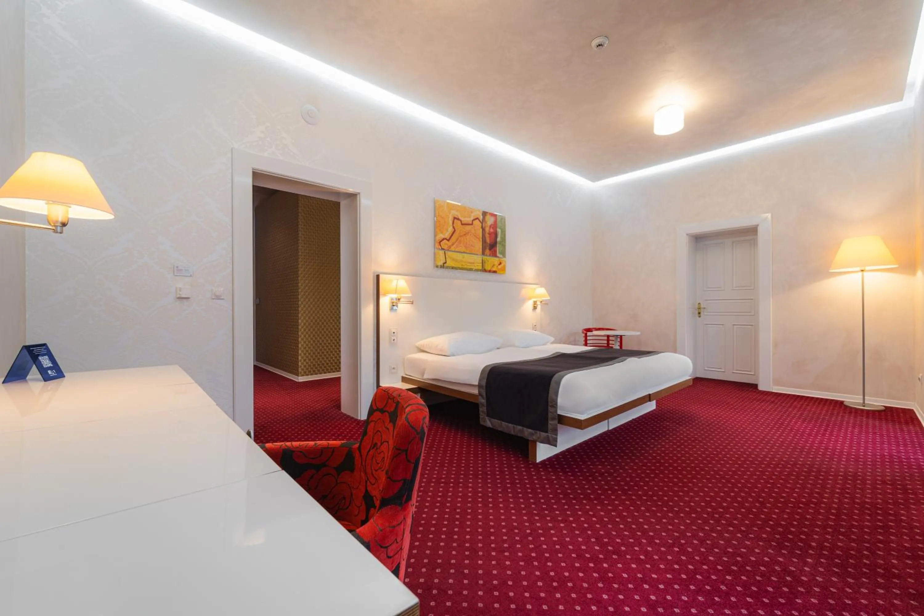 Bed in EA Hotel Tereziánský dvůr