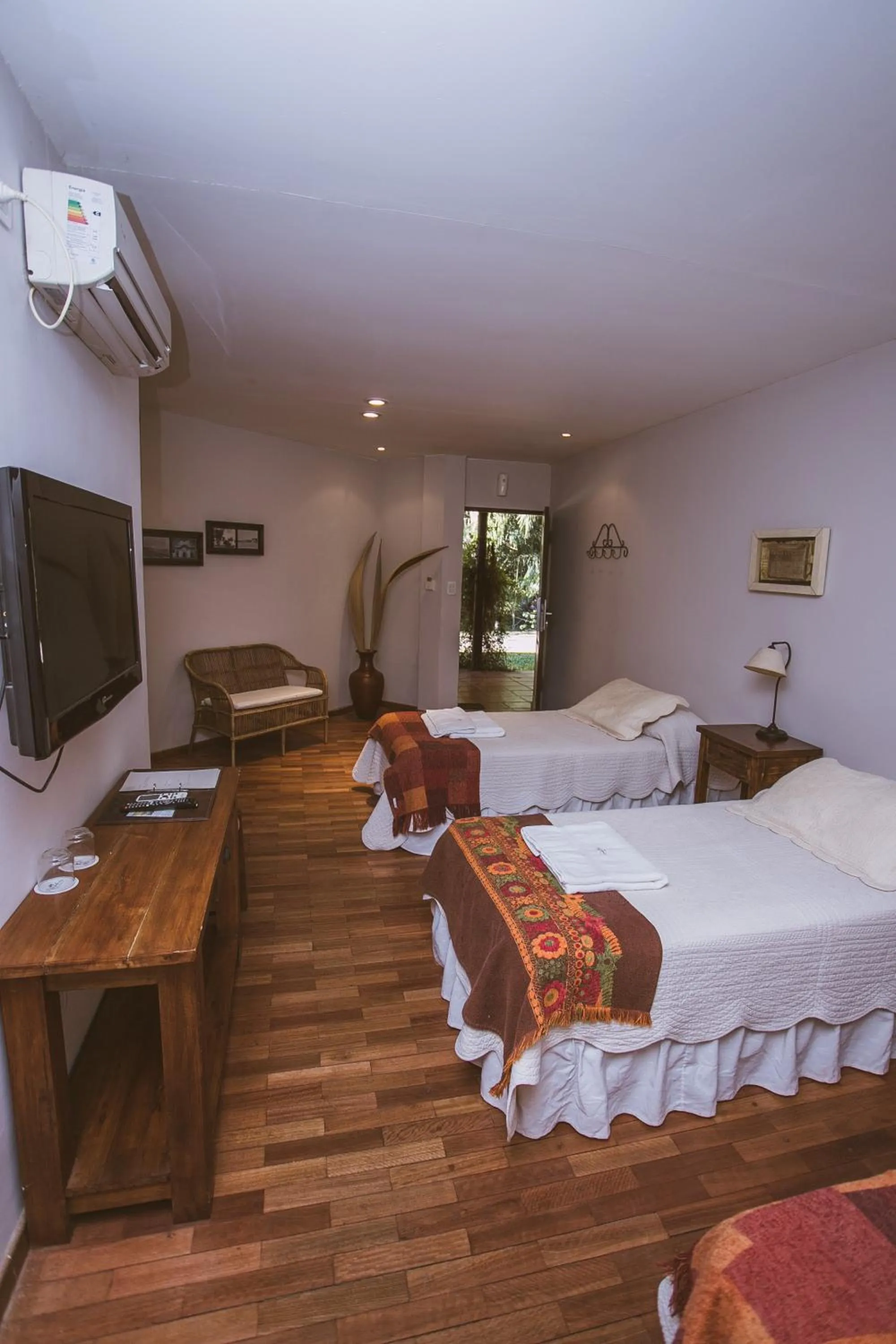 Bed in Río Arriba Suites & Apartments & Restó