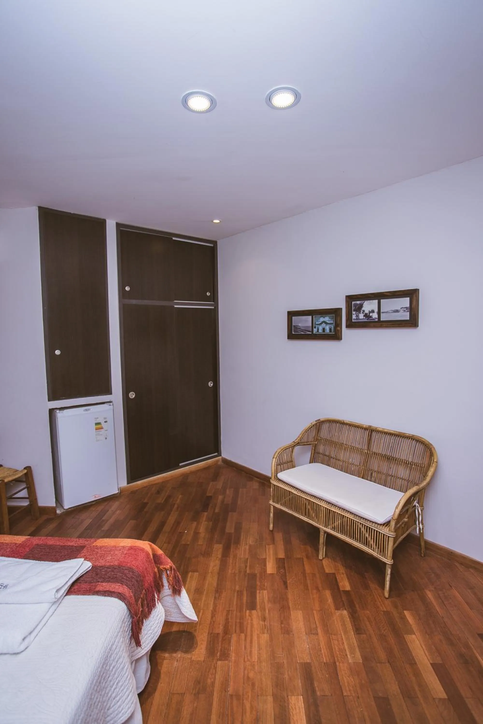 Bed in Río Arriba Suites & Apartments & Restó