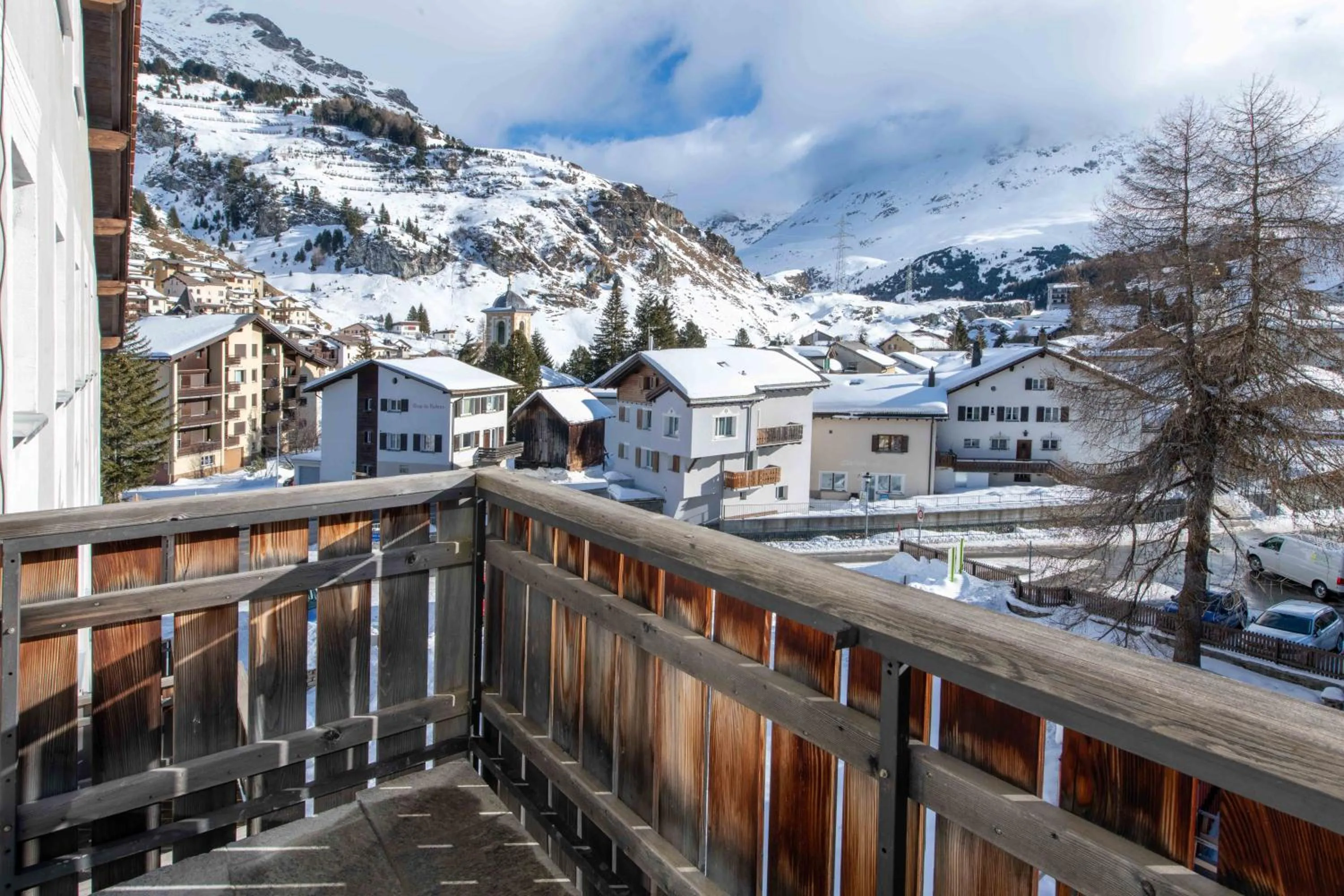 View (from property/room) in Hotel Grischuna