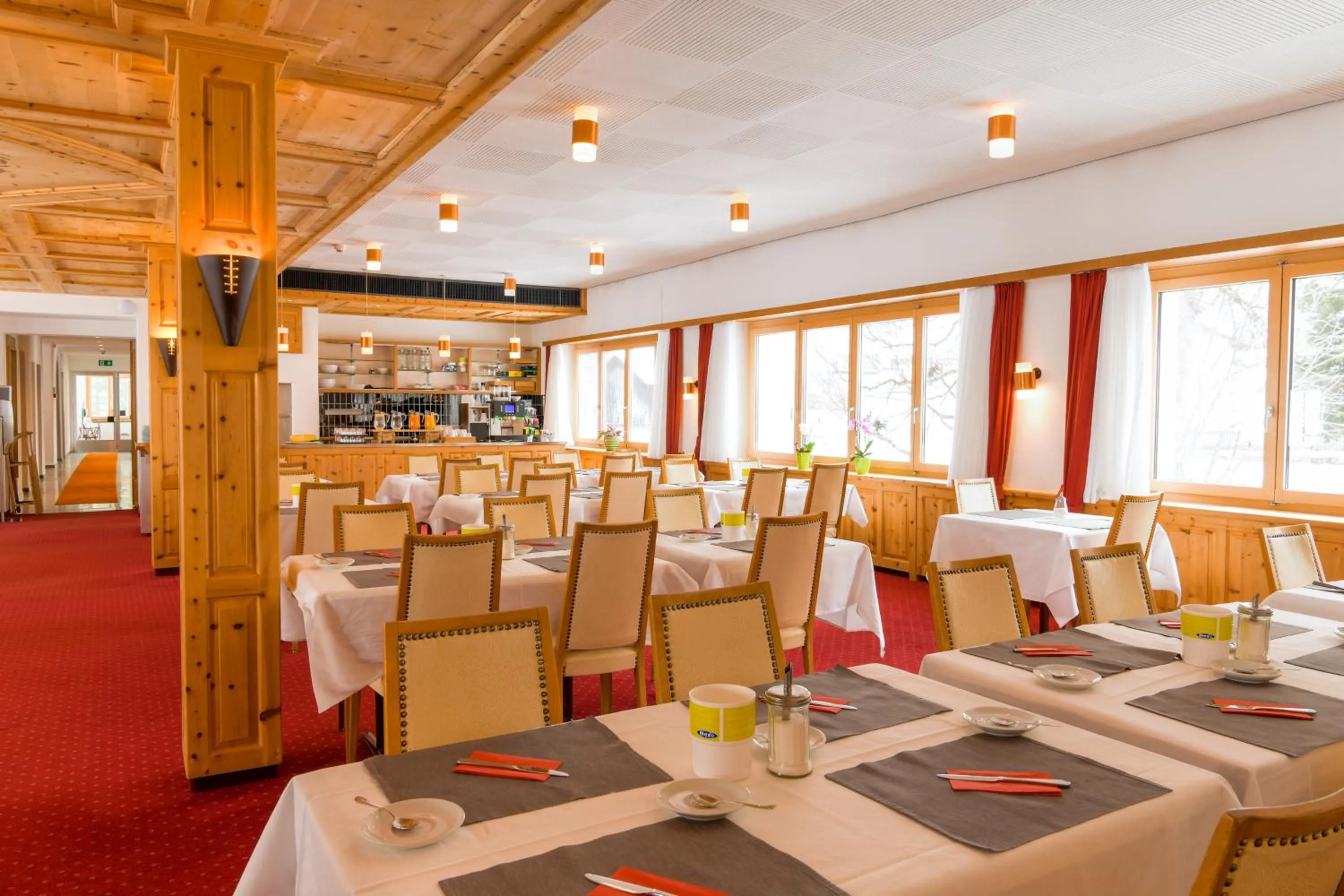 Breakfast in Hotel Grischuna