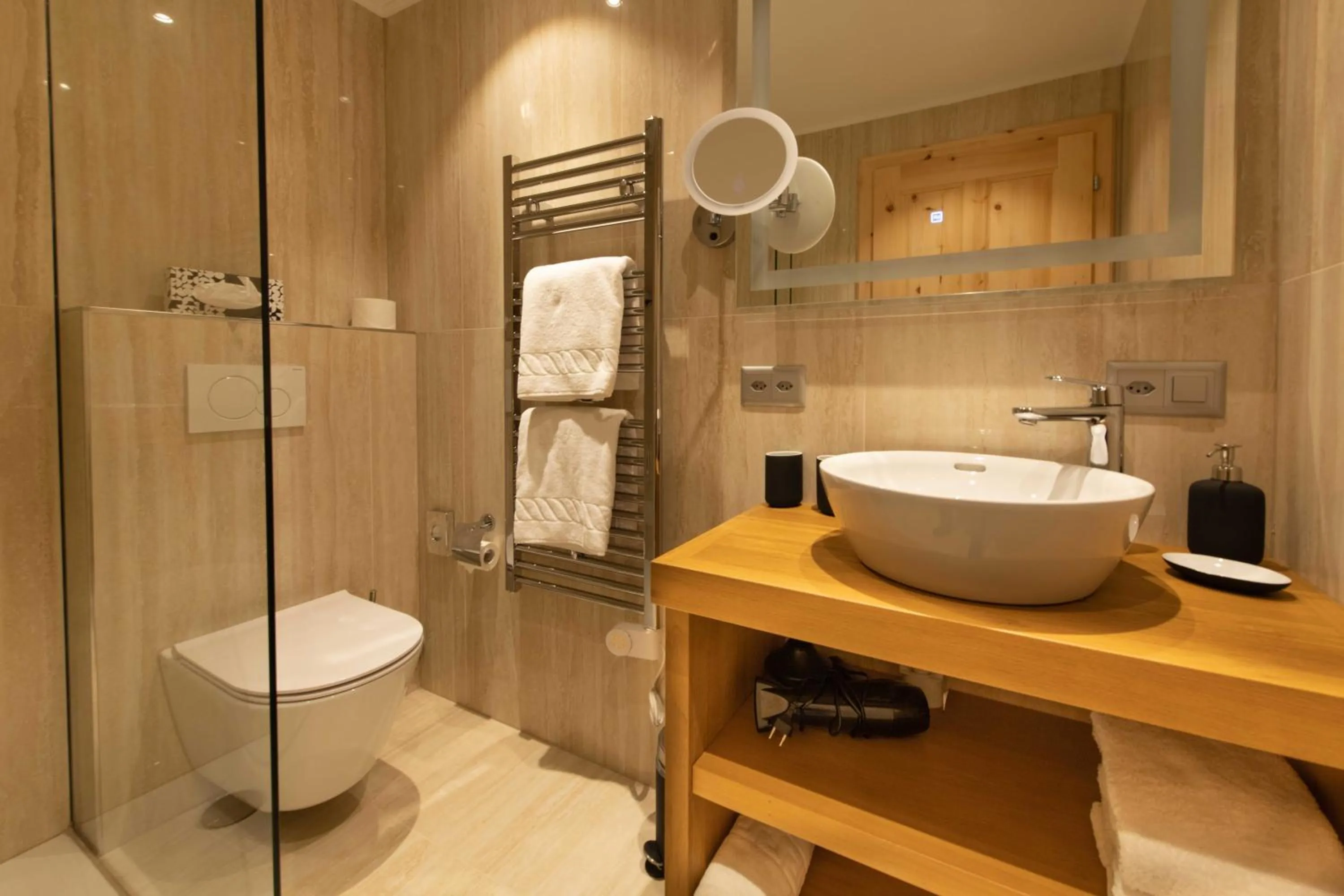 Bathroom in Hotel Grischuna