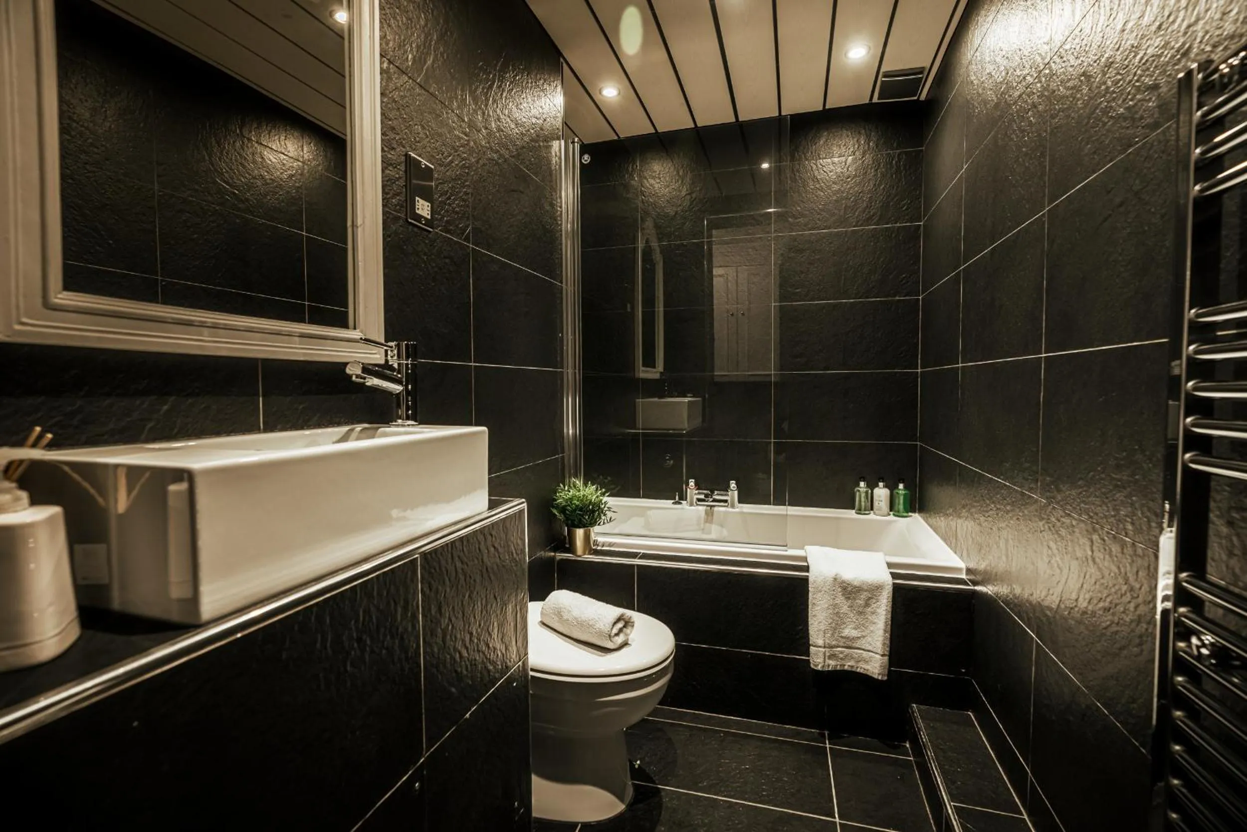 Shower in The Alamo Guest House