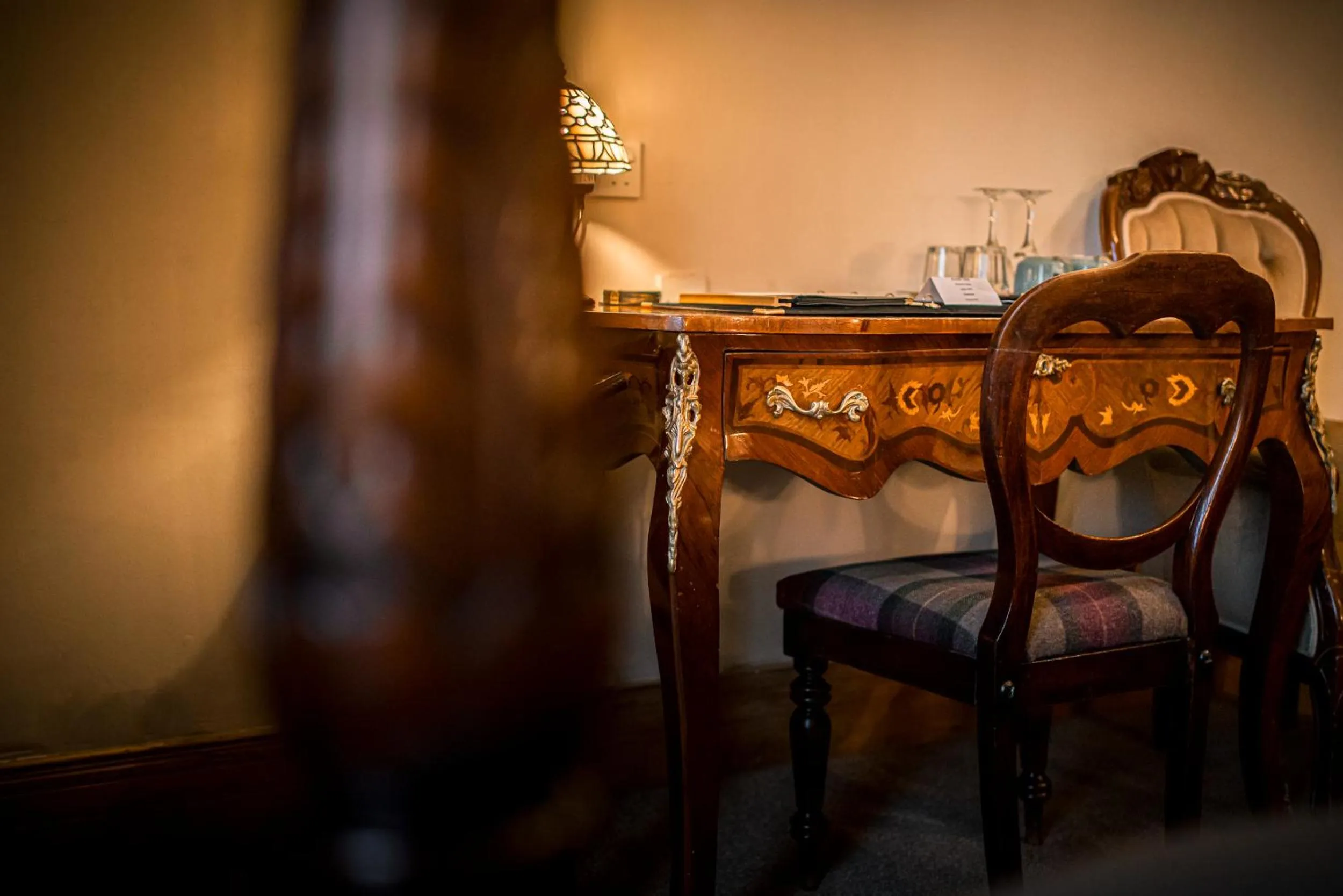 Seating area in The Alamo Guest House