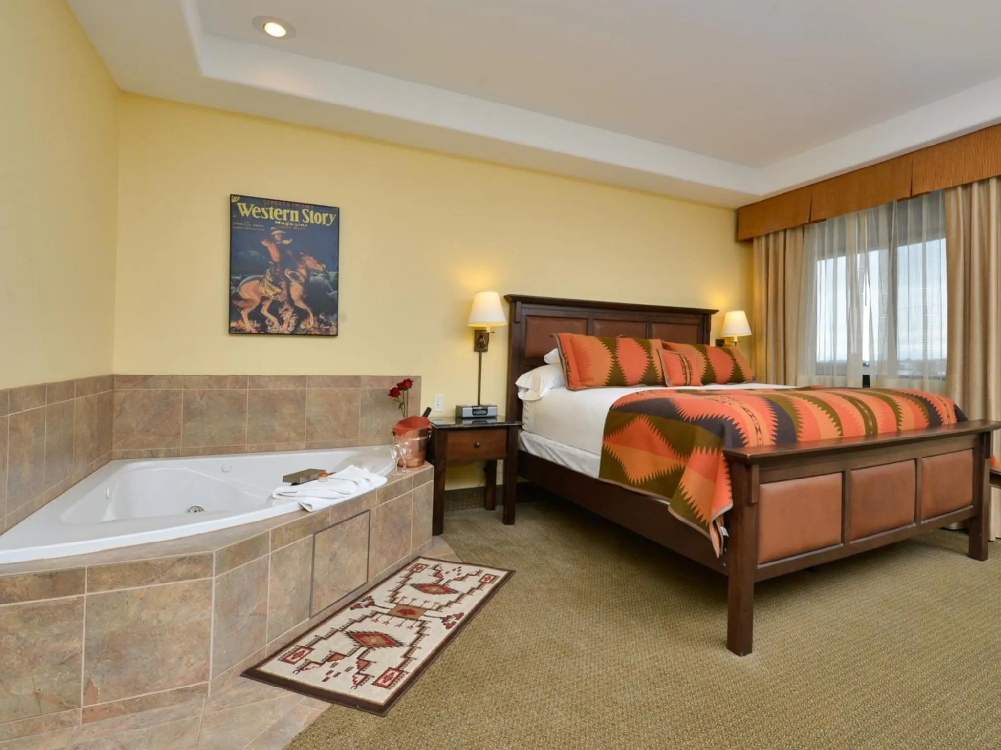 Photo of the whole room, Bed in The Cody