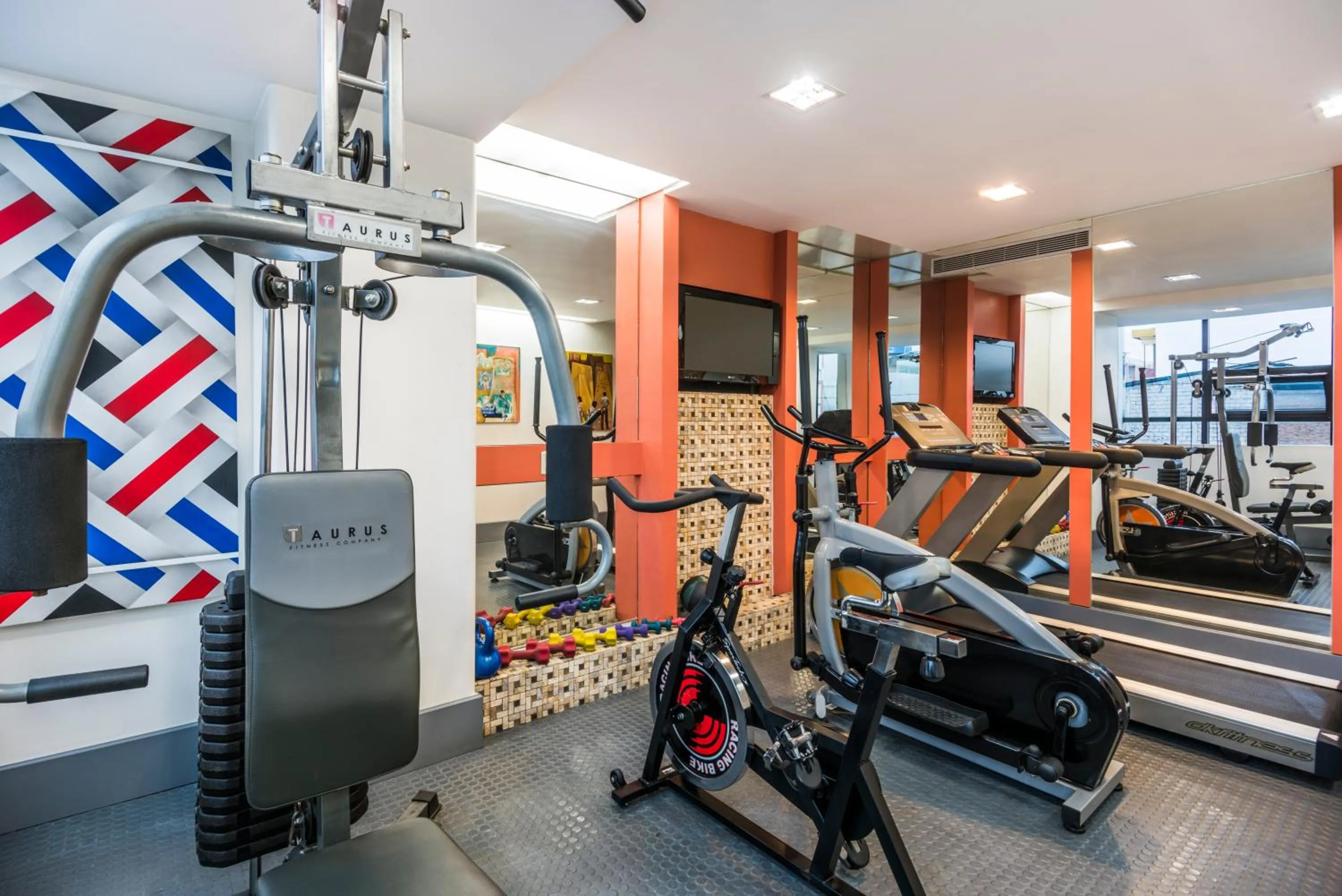 Fitness centre/facilities in GH Galeria Hotel