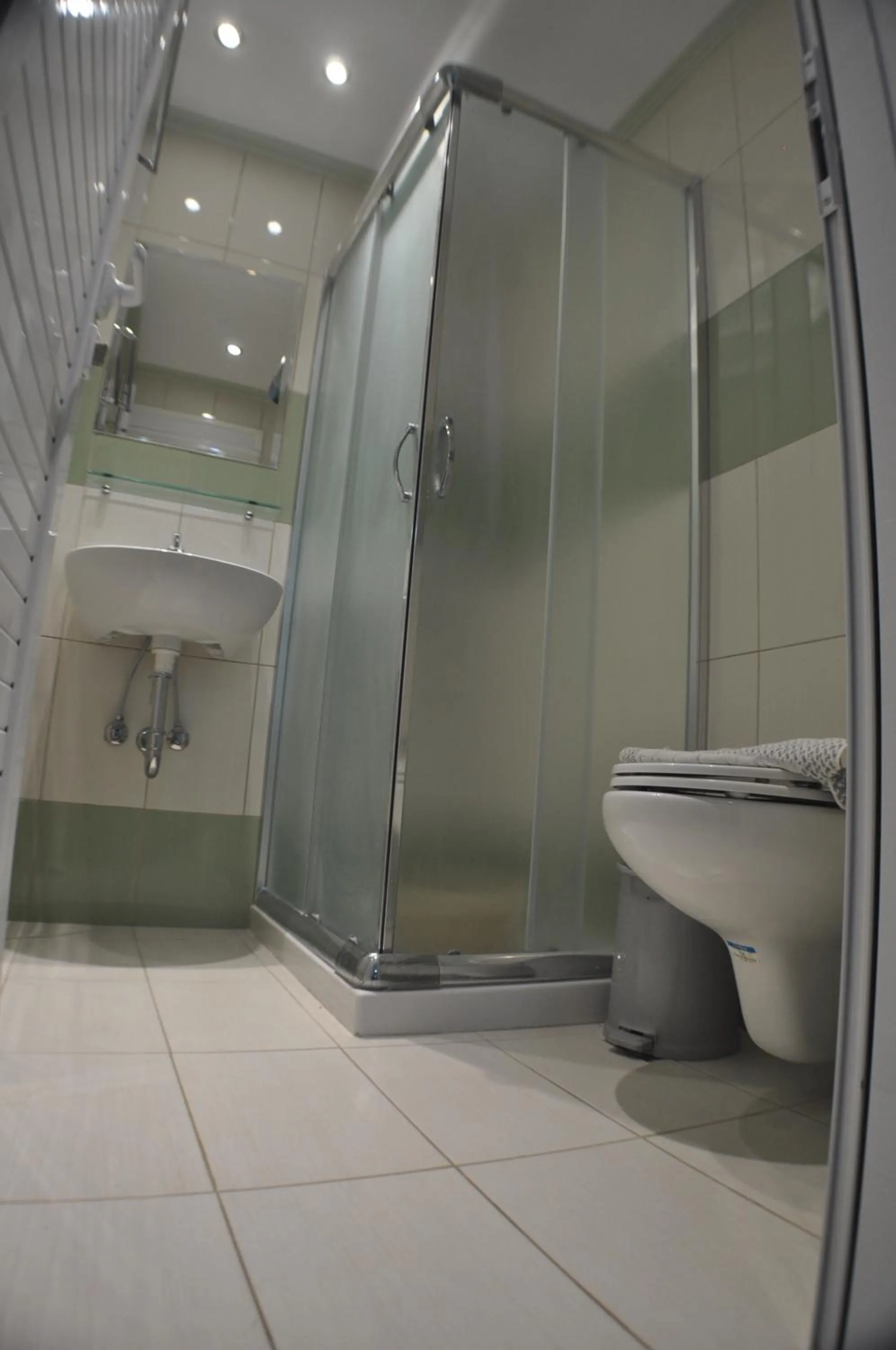 Bathroom in Zouboulia Apartments