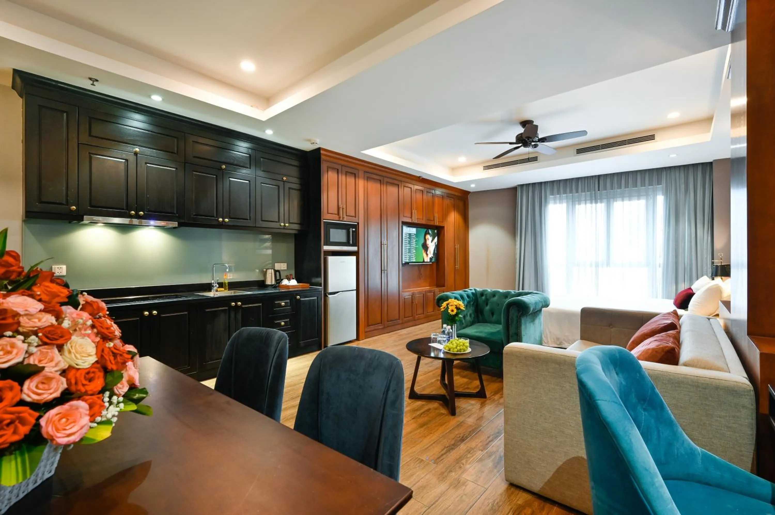 Kitchen or kitchenette in Sam Royal Apartment