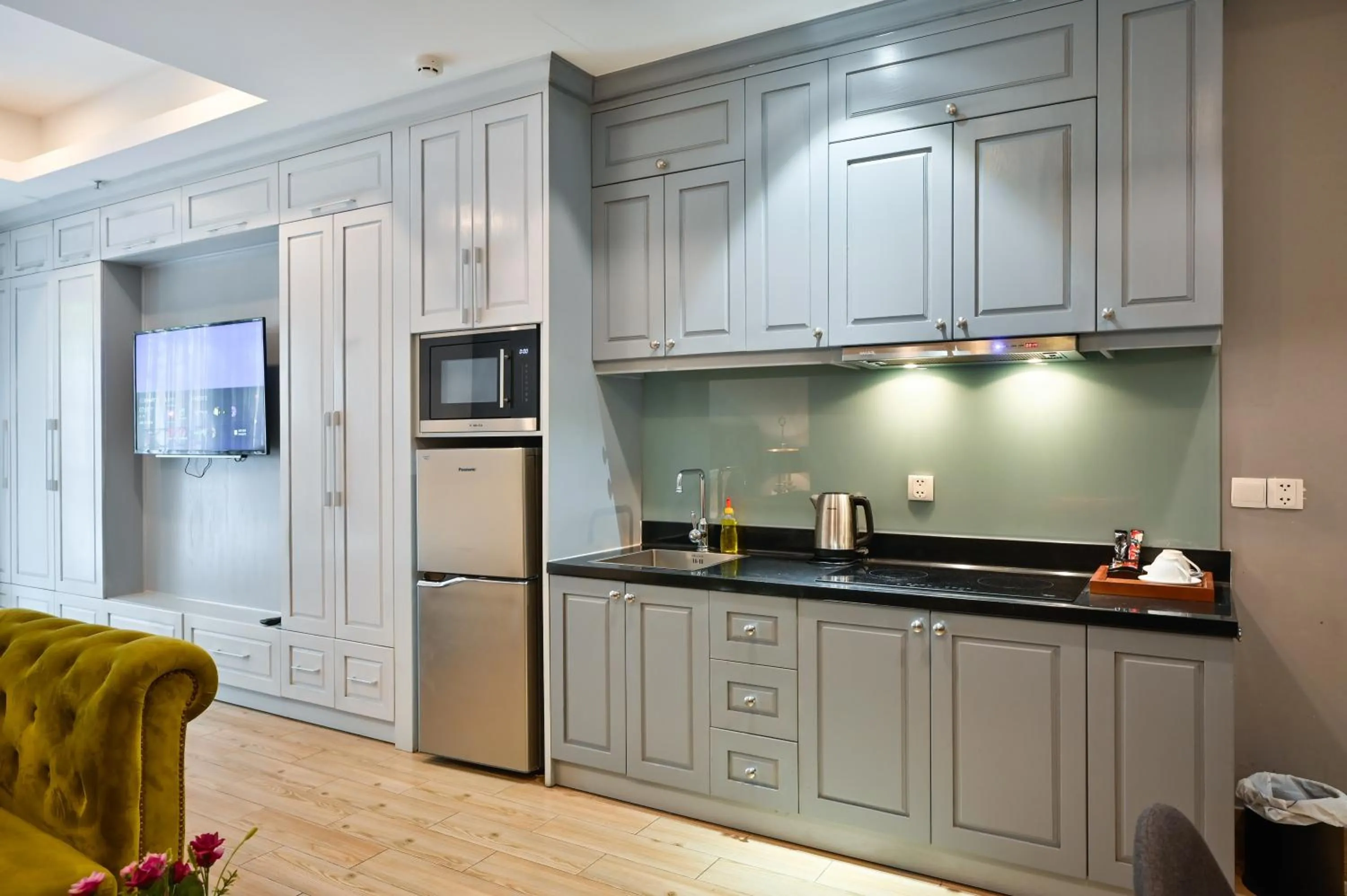 Kitchen or kitchenette in Sam Royal Apartment