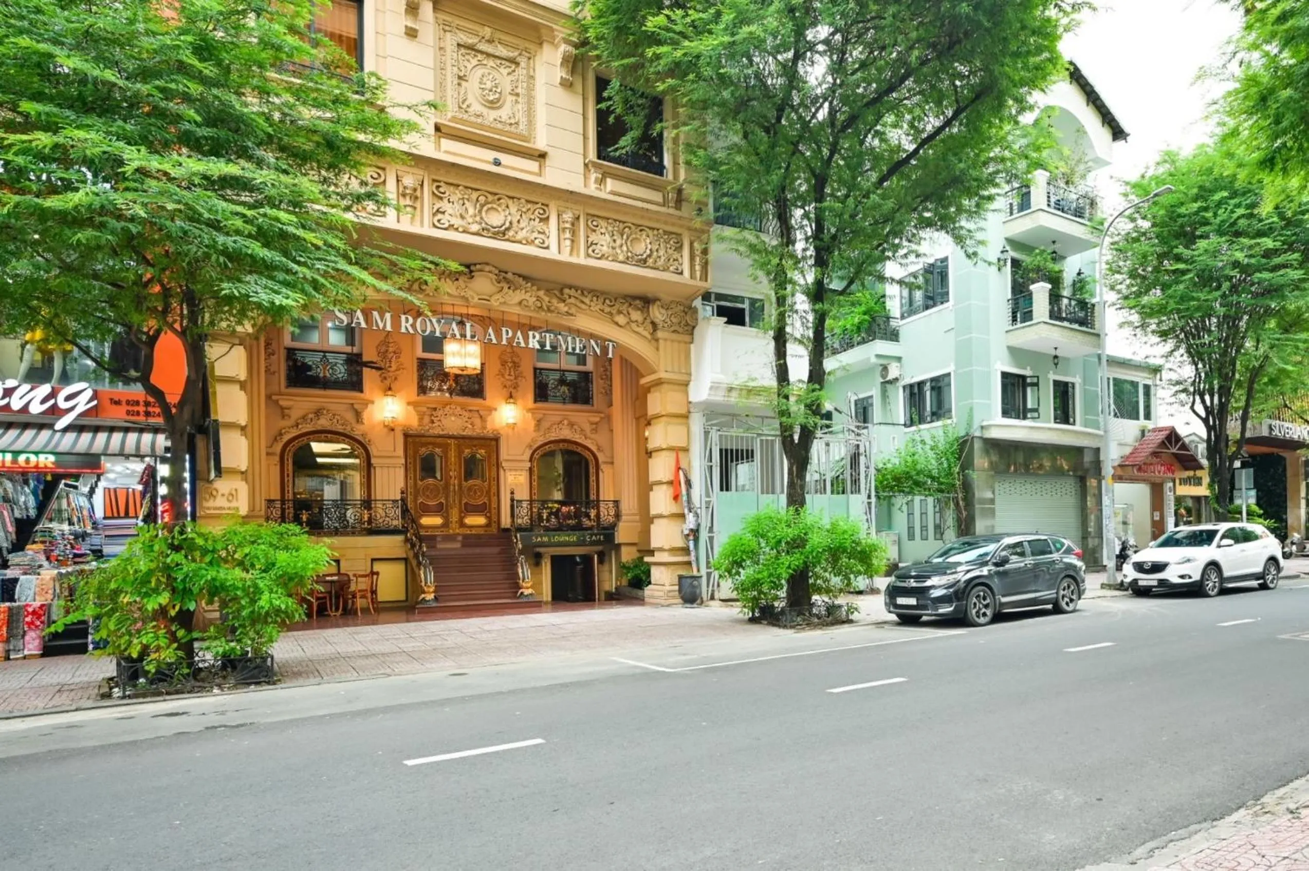 City view in Sam Royal Apartment