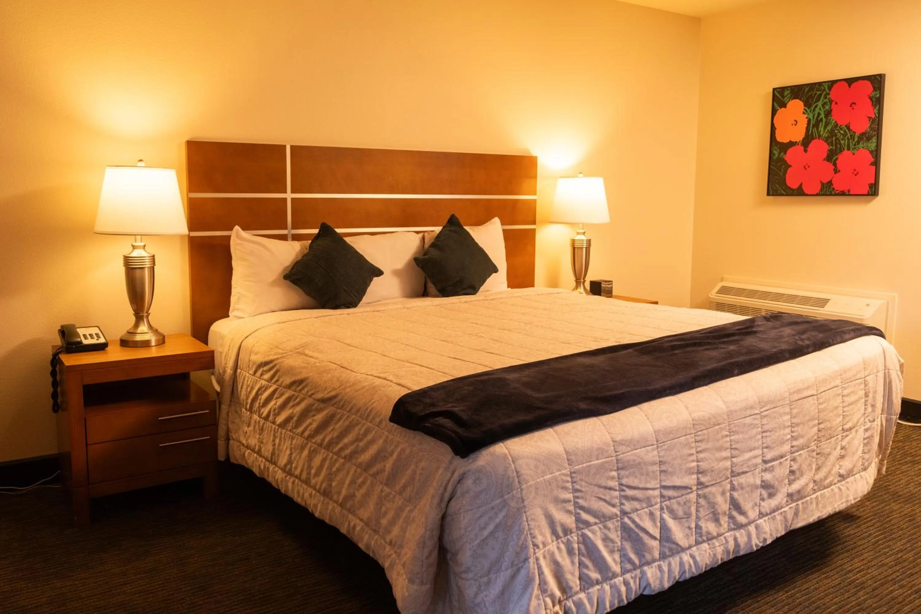 Bed in Lemon Tree Inn