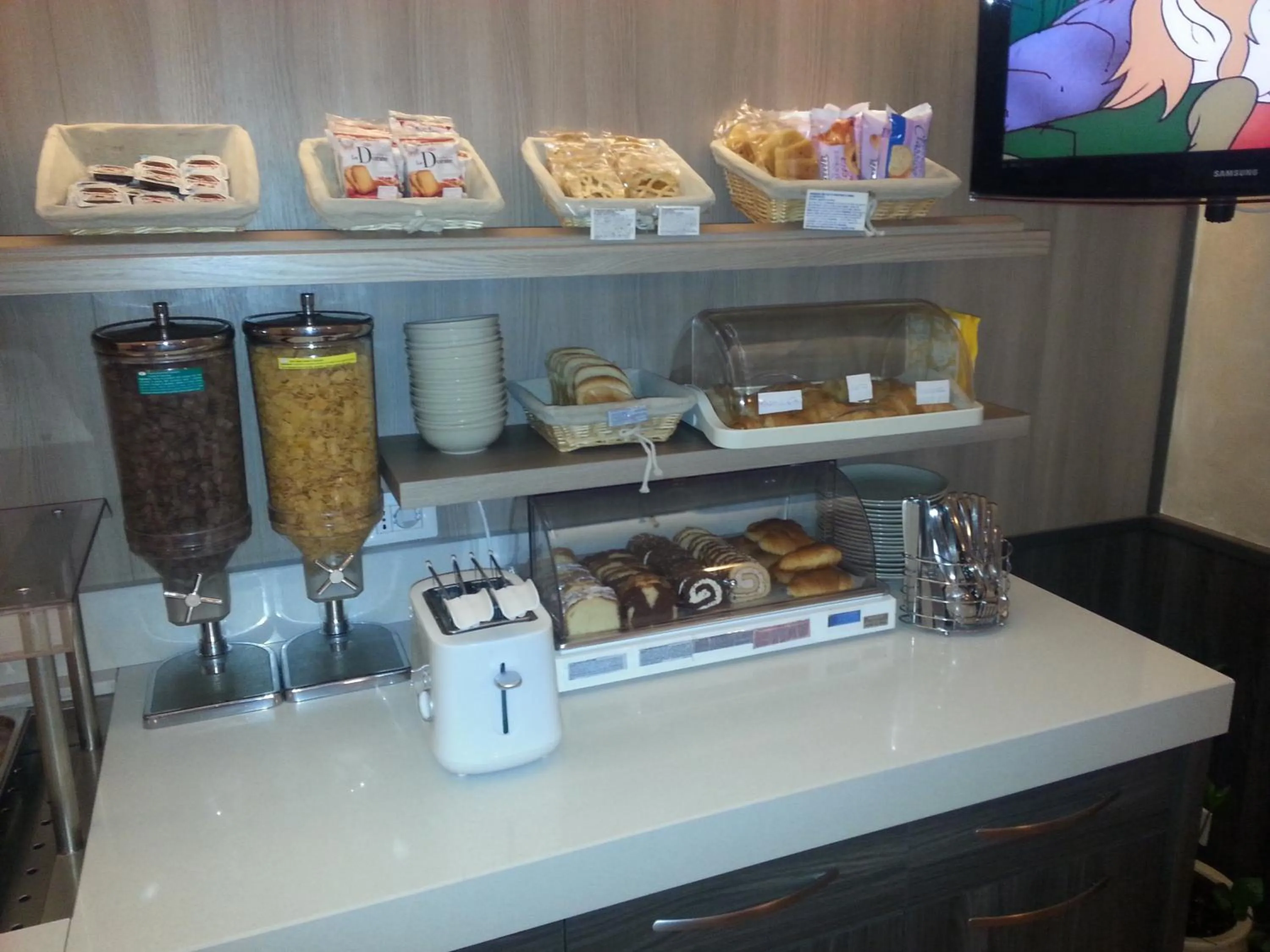 Food in Hotel Garden