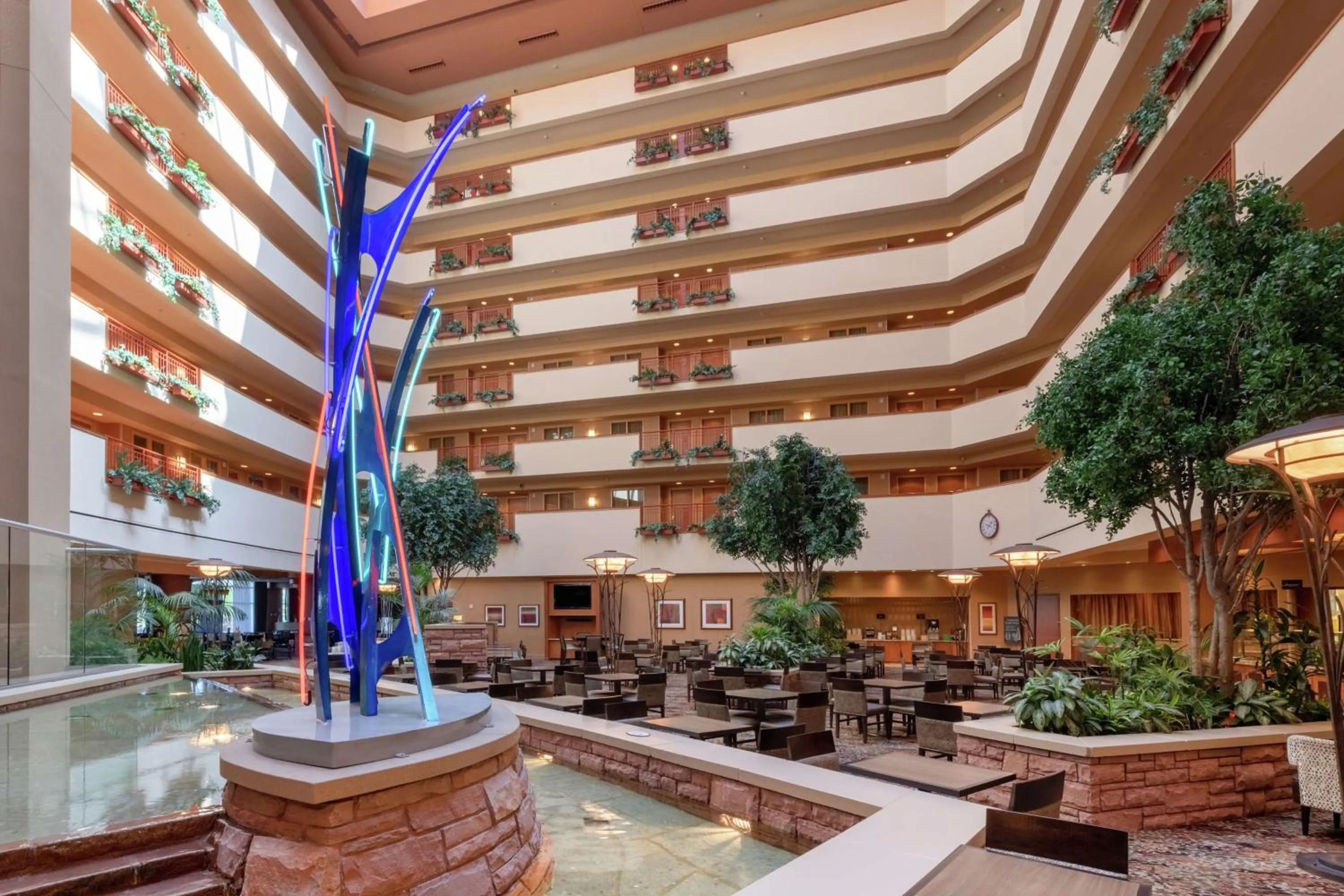 Lobby or reception in Embassy Suites Loveland Conference Center