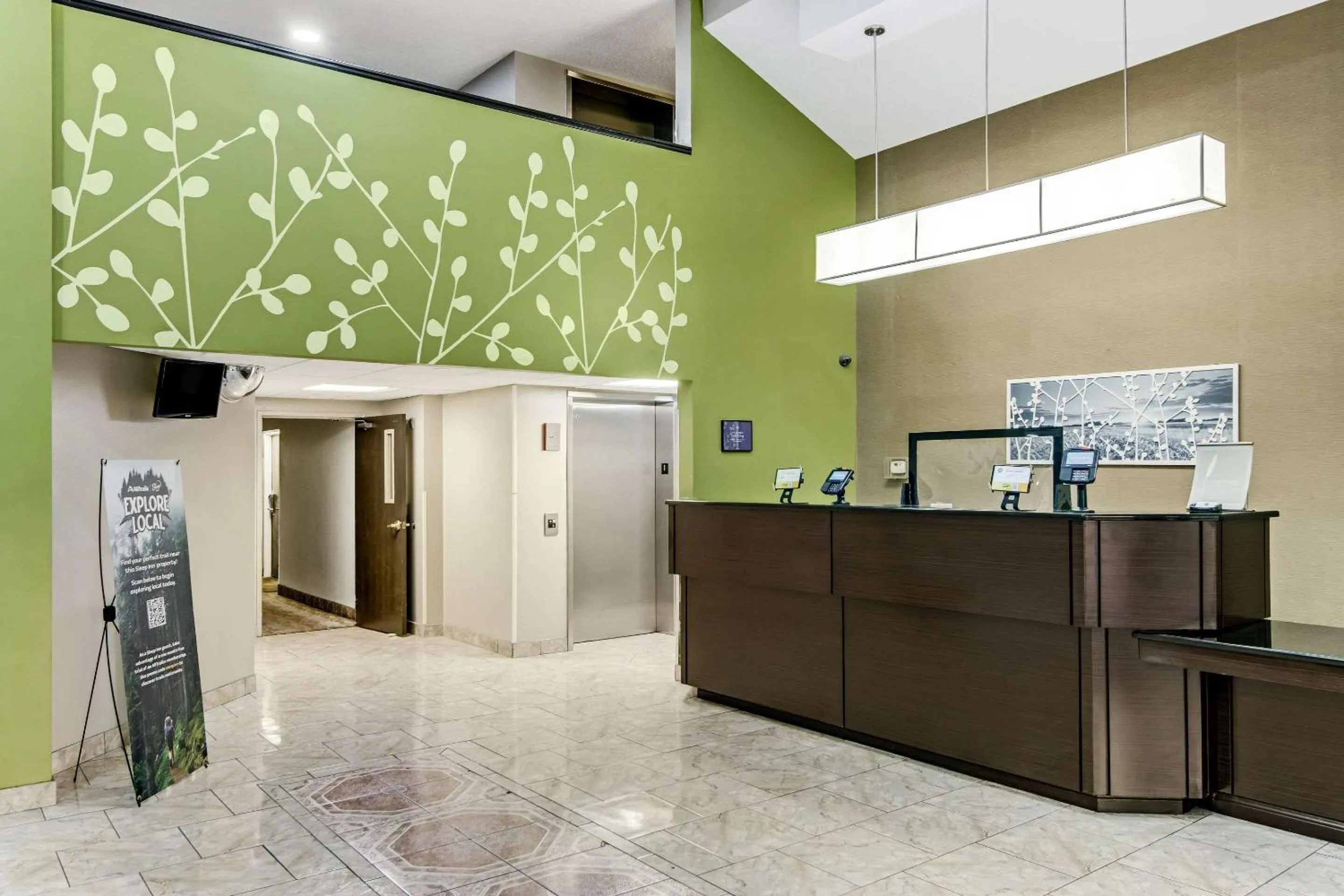 Lobby or reception in Sleep Inn near I-80 and I-94