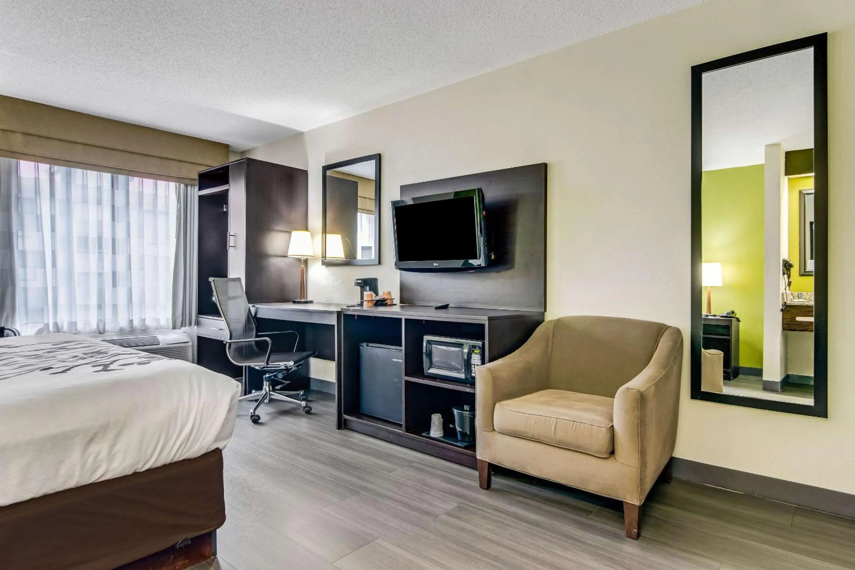 Bedroom, Bed in Sleep Inn near I-80 and I-94