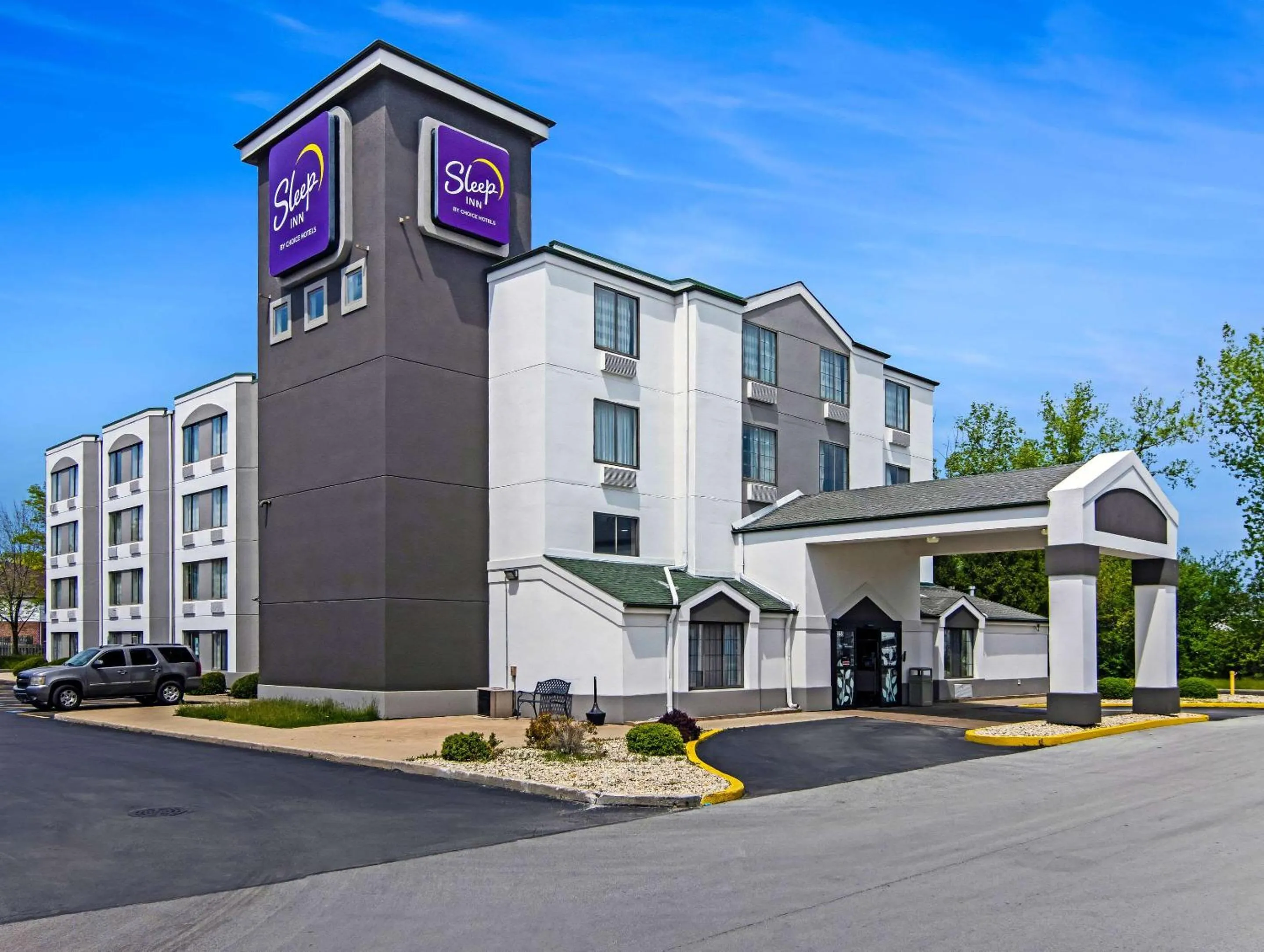 Property building in Sleep Inn near I-80 and I-94