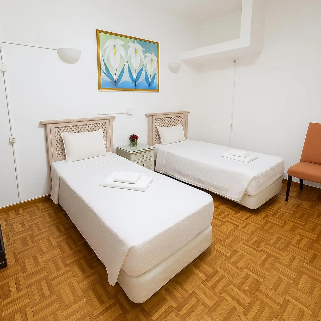 Twin Room with Private Bathroom in Lagos Central Suite DBV Guesthouse