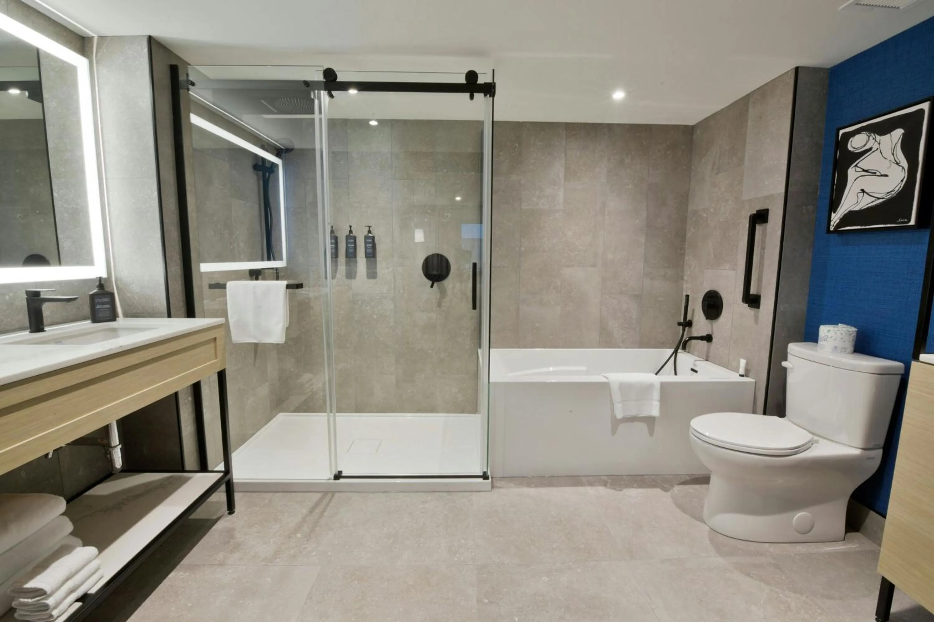 Bathroom in Sheraton Laval Hotel