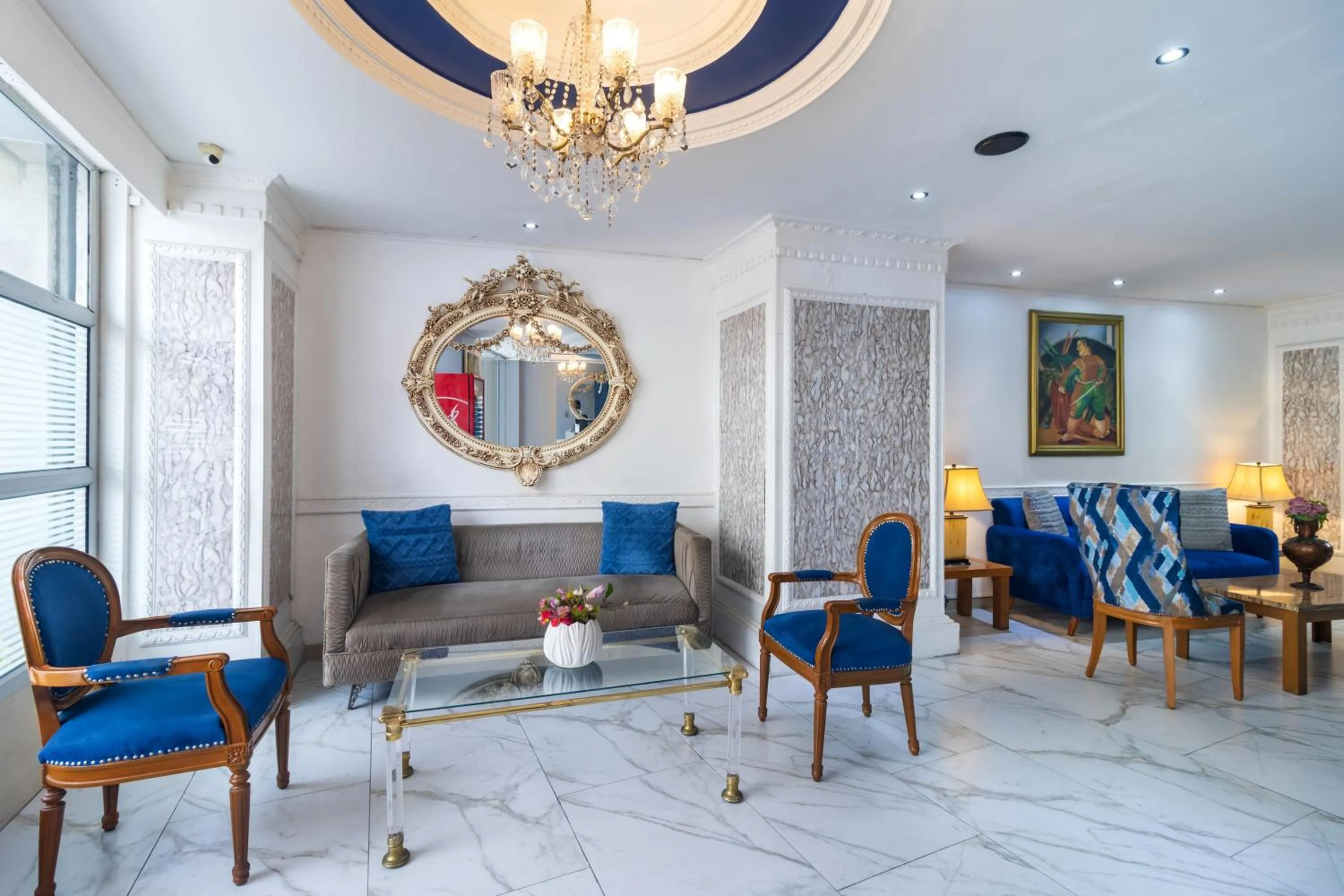 Living room in Hotel Presidente Internacional